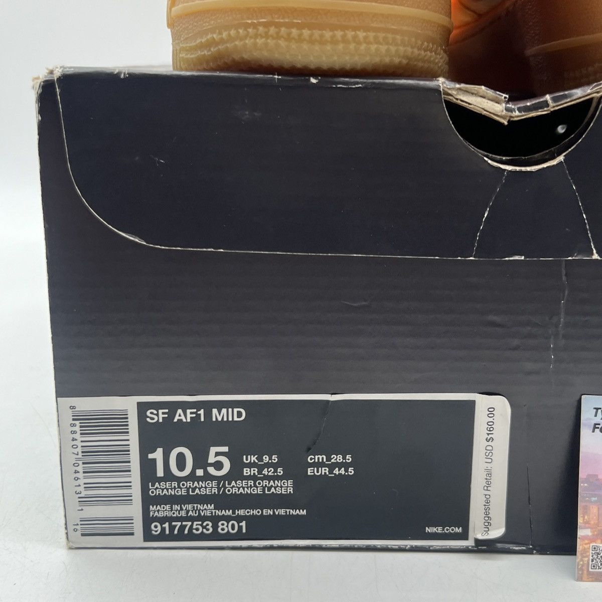 Nike Air Force 1 mid obj Size US 10.5 / EU 43-44 - 6 Thumbnail
