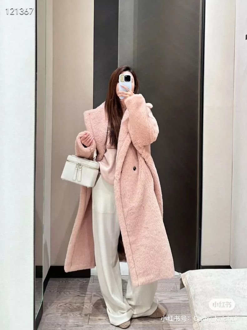 Max Mara Max Mara Fall/Winter Alpaca Long Teddy Bear Silhouette Coa Size S / US 4 / IT 40 - 8 Thumbnail