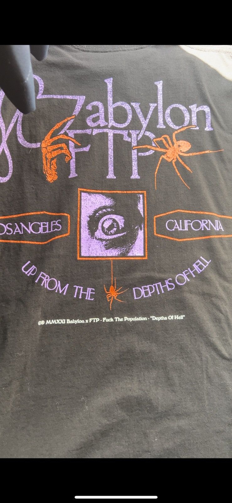Babylon Babylon x ftp shirt depths of hell Size US M / EU 48-50 / 2 - 2 Thumbnail