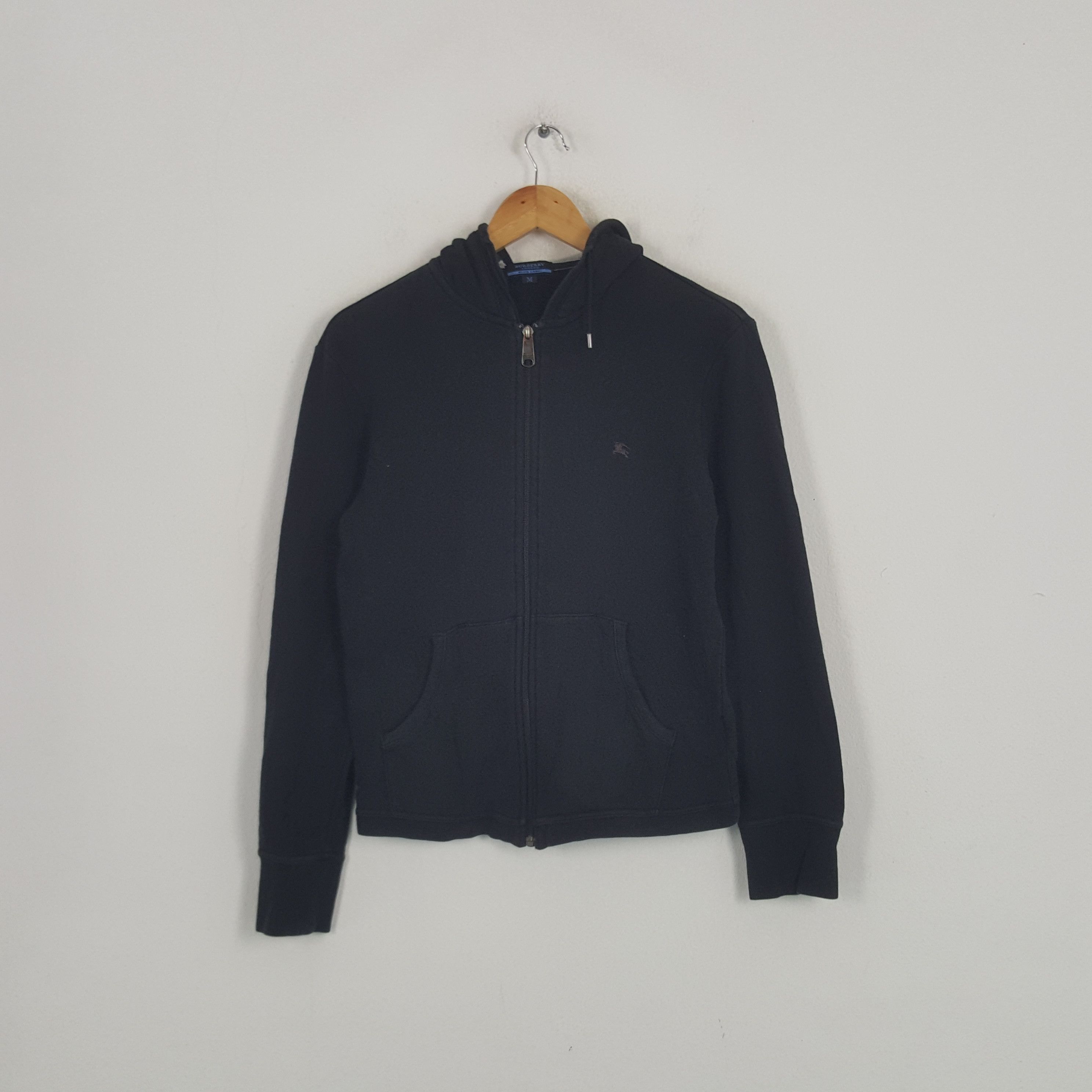 Burberry × Vintage Vintage Burberry London Blue Label Designer Hoodie Jacket Size S / US 4 / IT 40 - 3 Thumbnail