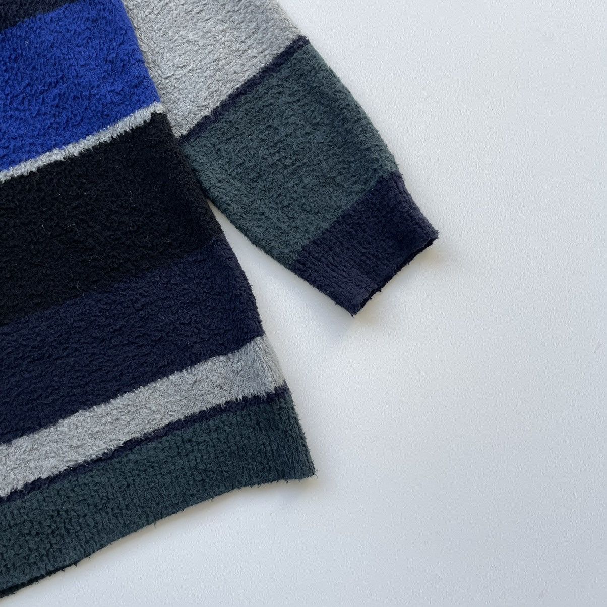 Japanese Brand × Sacai Sacai Resort 2017 Cotton Knit Sweater Unisex Colorblock Rare Size US L / EU 52-54 / 3 - 4 Thumbnail