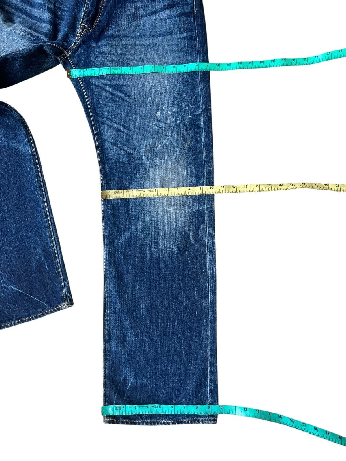 Eternal ETERNAL Japan Fade Clawmark Denim Painter Jeans Straight Cut Size US 36 / EU 52 - 5 Thumbnail
