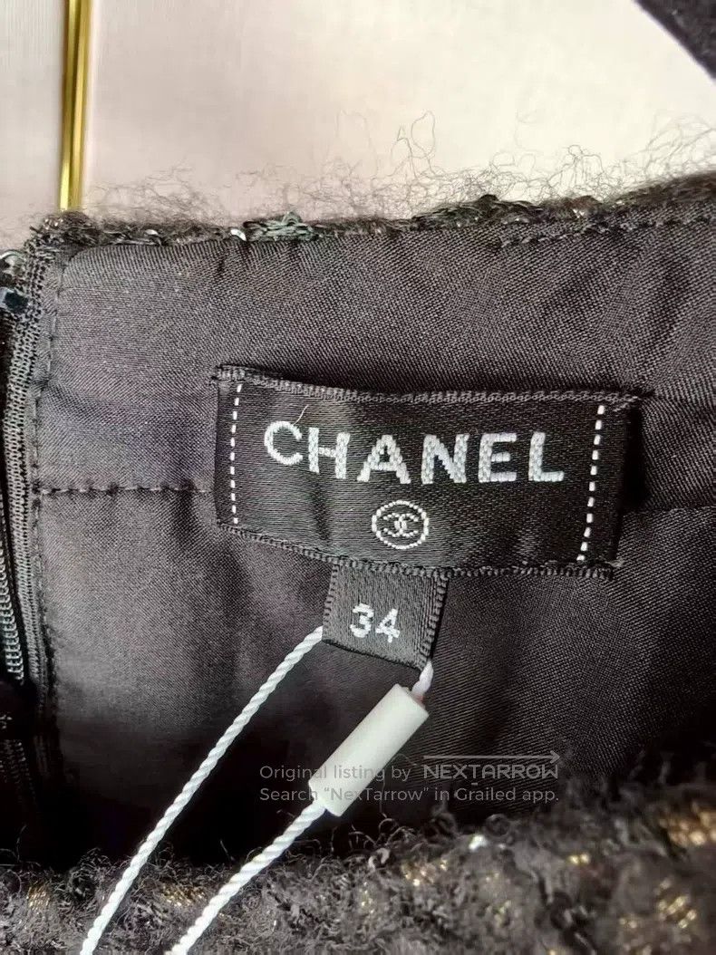 Chanel Chanel Black dress Size XXS / US 00 / IT 34 - 3 Thumbnail