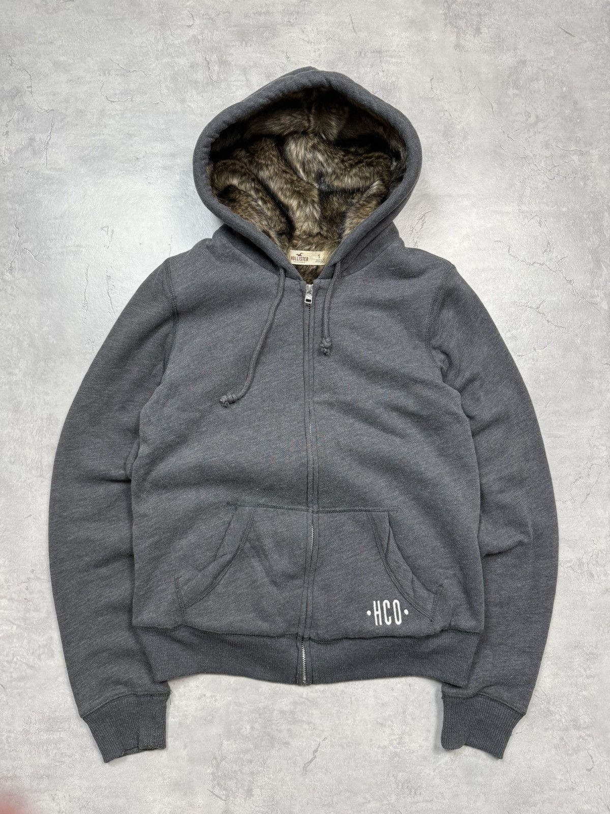Holliste Vintage Zip Hoodie