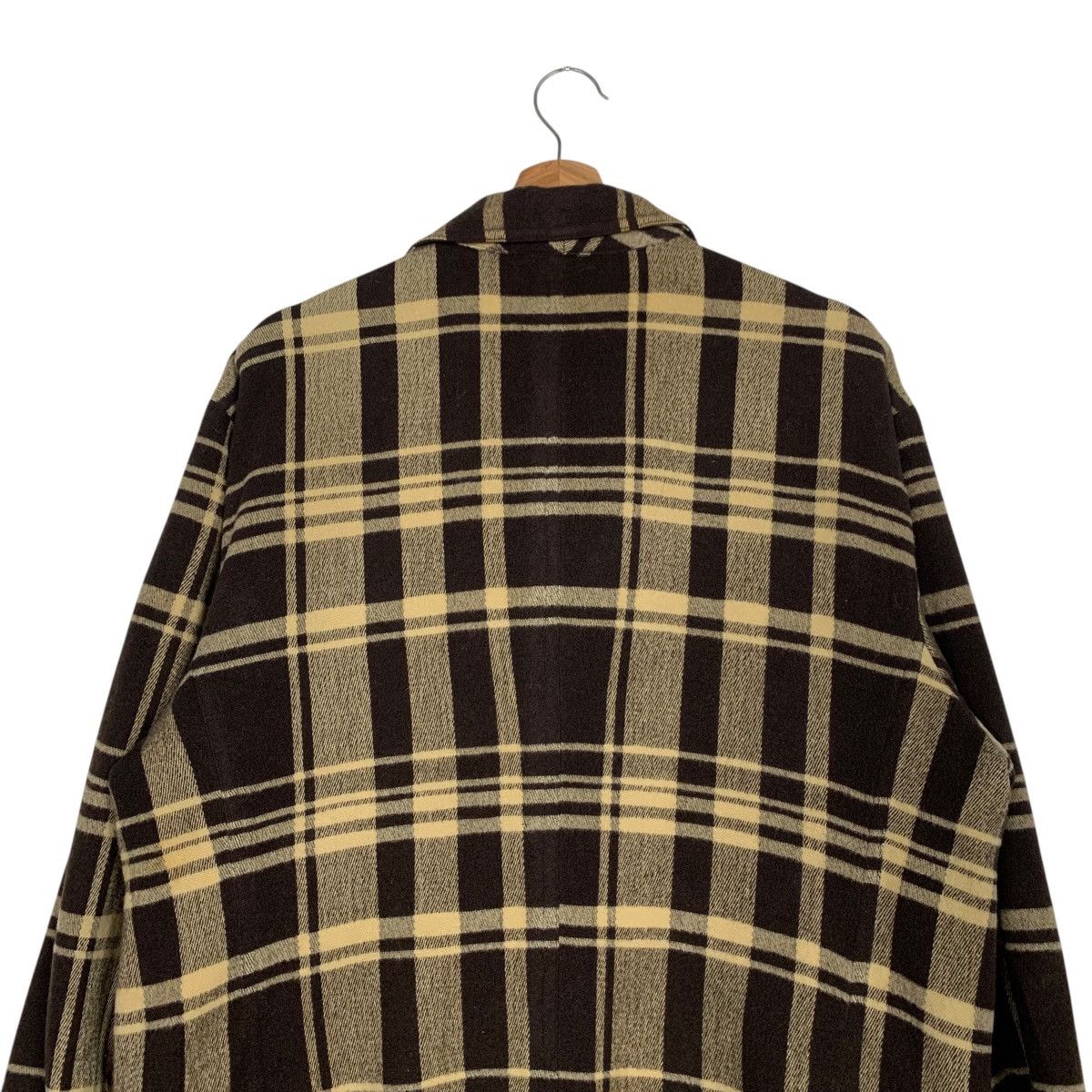 Japanese Brand Vintage PASHU SHIN HOSOKAWA Checked Flannel Jacket 2918-C132 Size US M / EU 48-50 / 2 - 8 Thumbnail