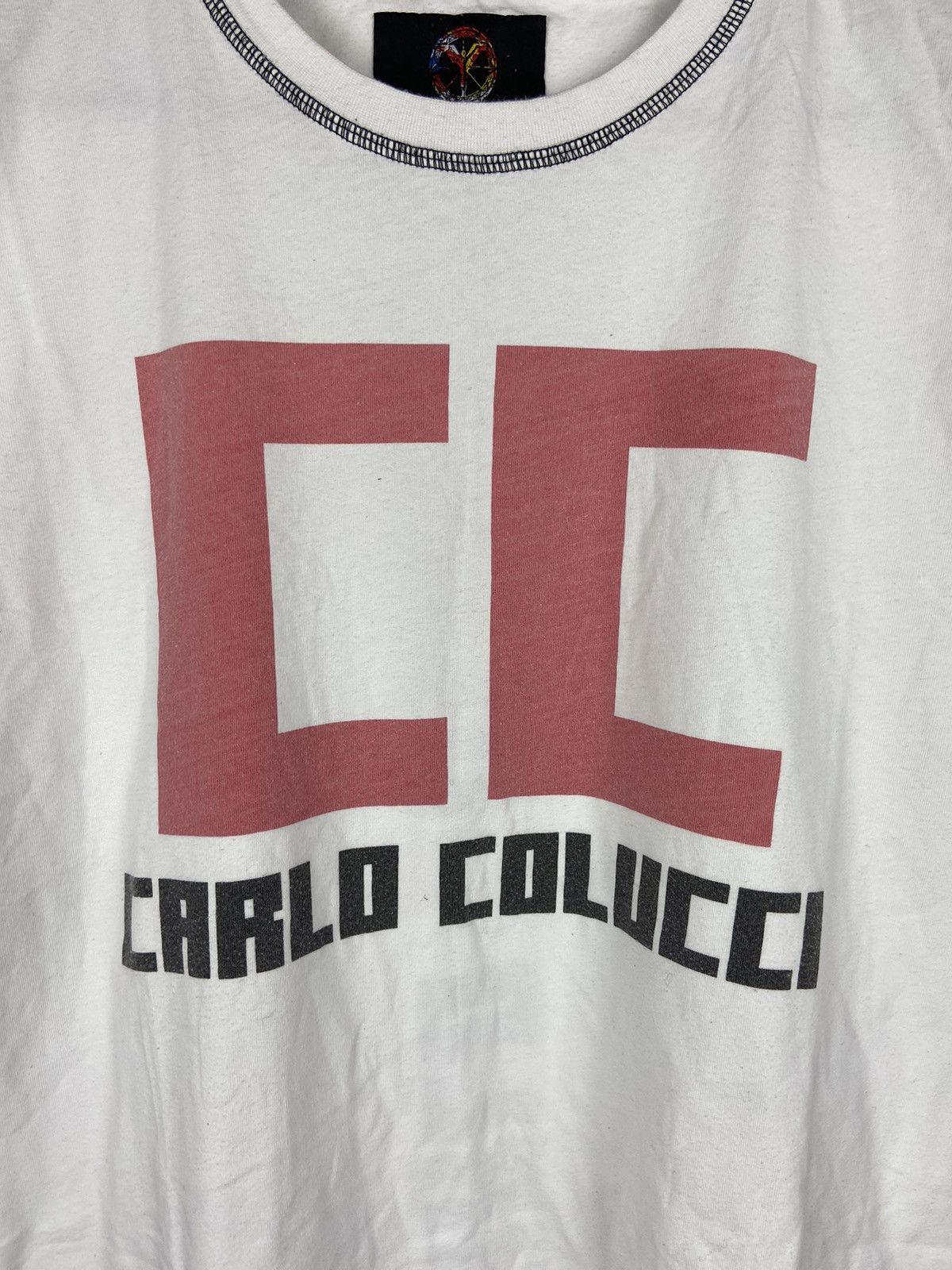 Carlo Colucci × Designer Carlo Colucci T-Shirt Big Logo Print Short Sleeve Men’s Size US M / EU 48-50 / 2 - 4 Thumbnail