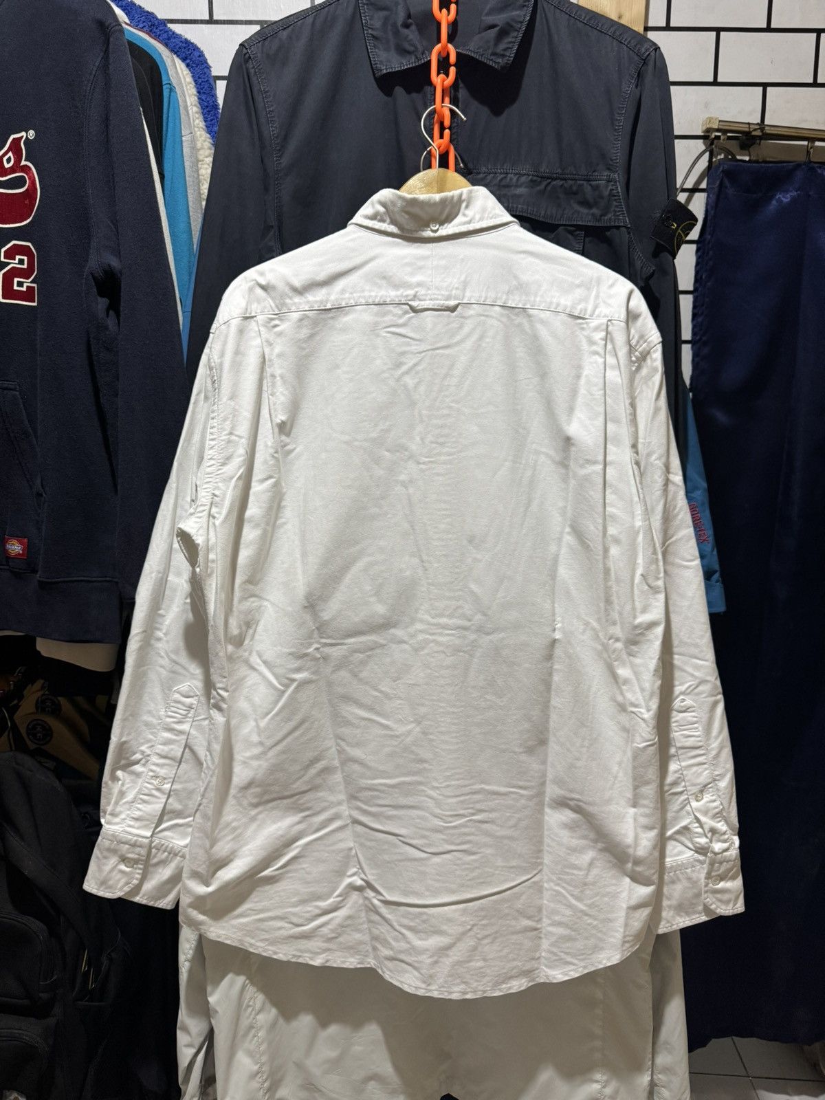 Thom Browne Thom Browne Classic Oxford Shirt Size US XL / EU 56 / 4 - 9 Thumbnail