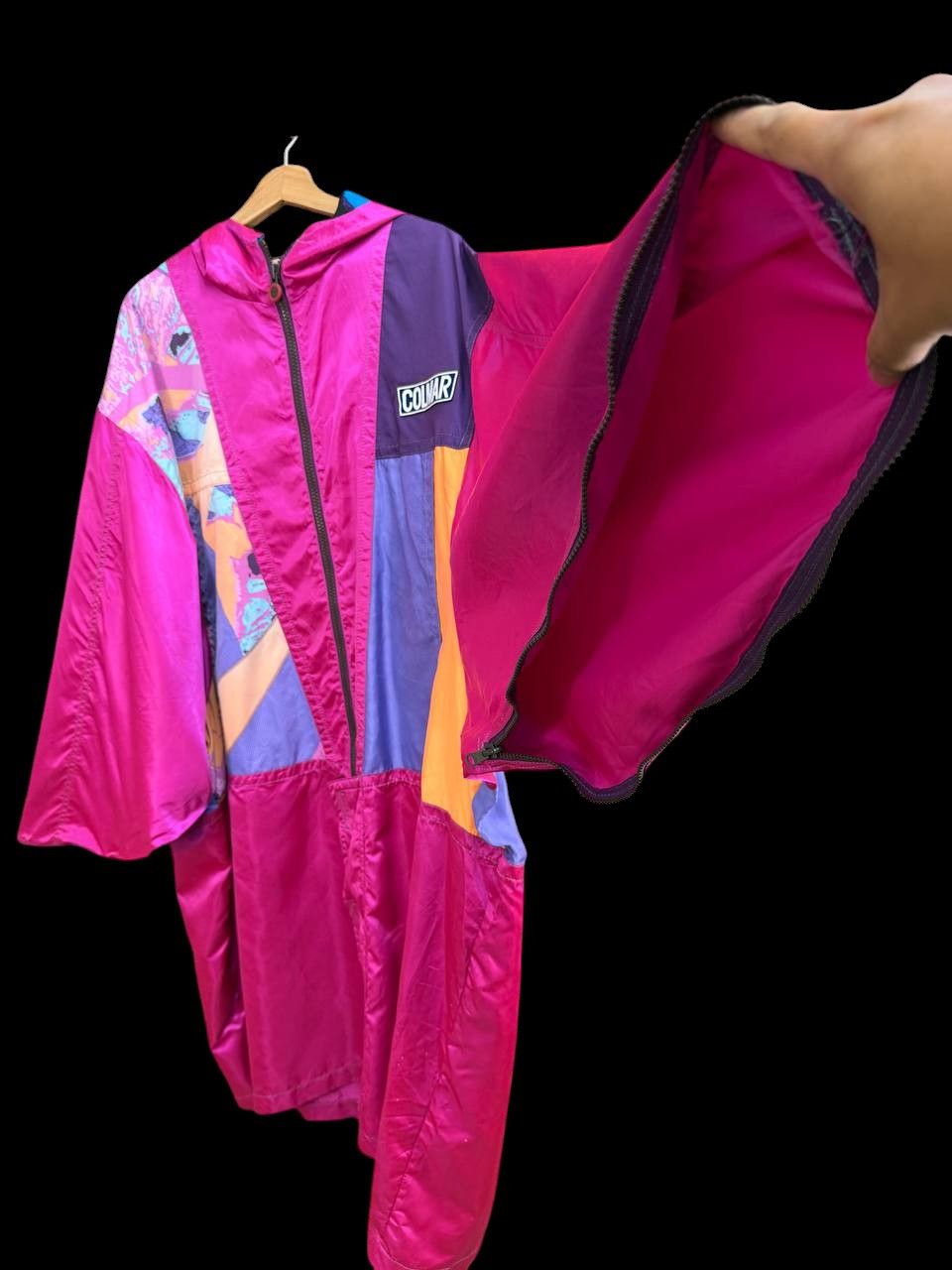 Vintage VINTAGE 80s Colmar Abbigliamento x Mizuno Batwing Parka Ski Size US L / EU 52-54 / 3 - 5 Thumbnail