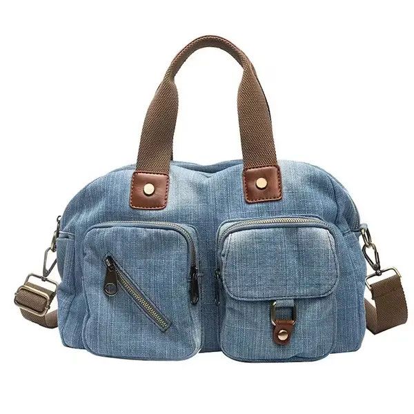 Other Casual Tote Bag Light Blue Denim Size ONE SIZE - 1 Thumbnail