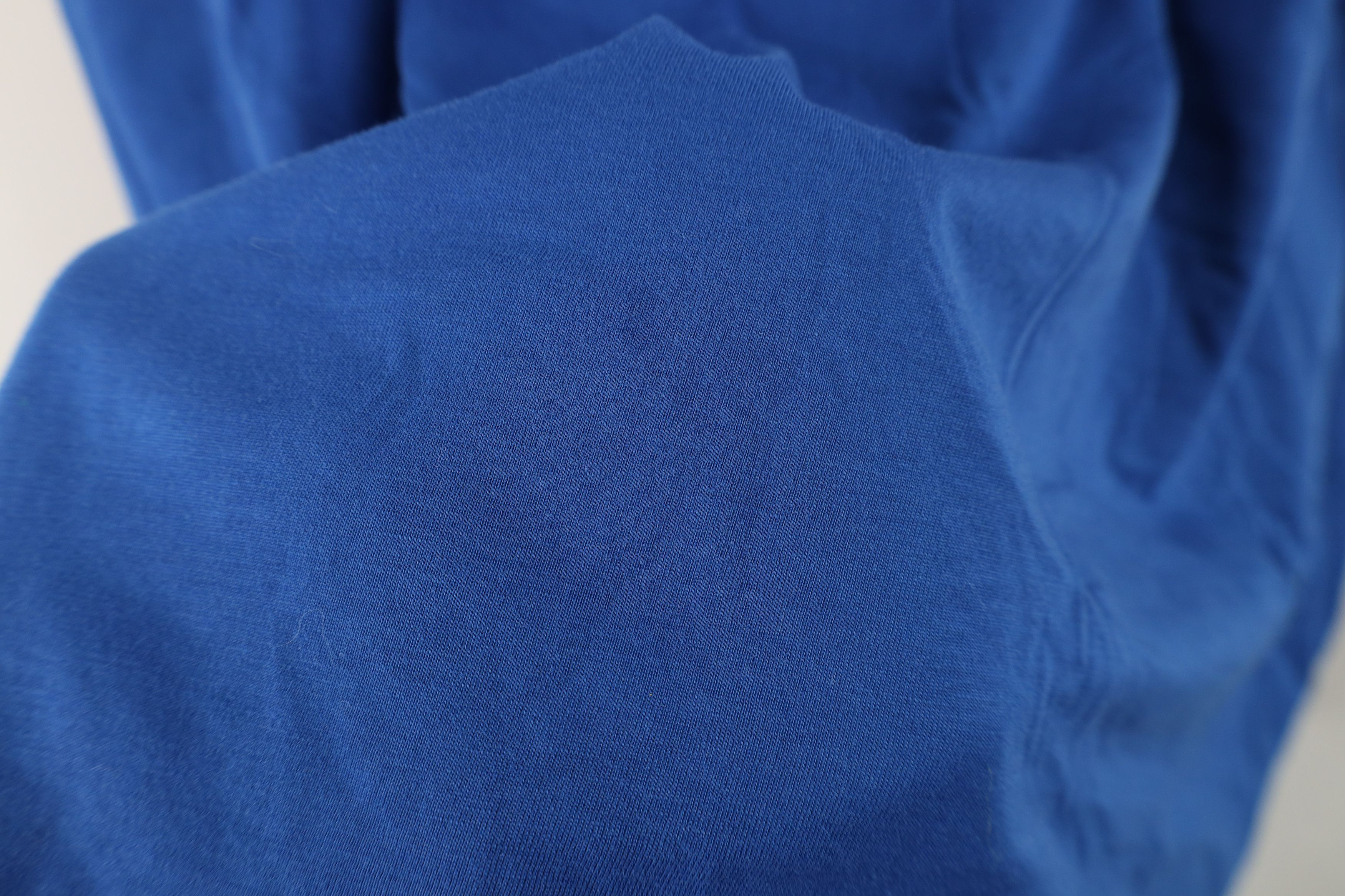 Lacoste Lacoste Logo Pima Cotton Short Sleeve V-Neck T-Shirt Blue Size US XXL / EU 58 / 5 - 5 Thumbnail