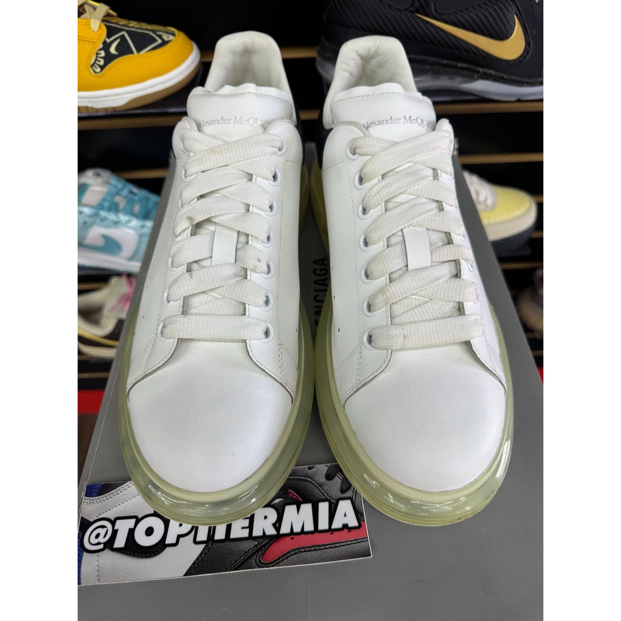 Alexander McQueen ALEXANDER MCQUEEN CLEAR SOLE SZ 44 Size US 11 / EU 44 - 2 Thumbnail