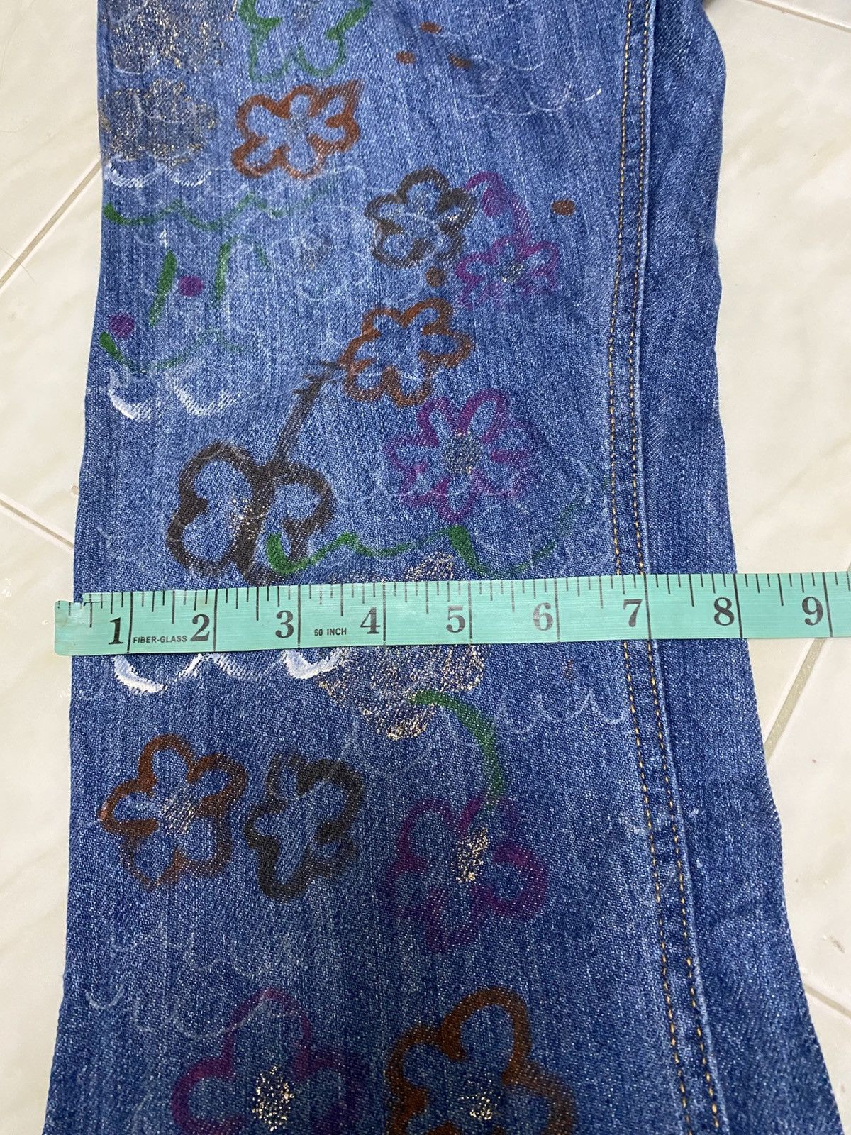 Issey Miyake Tsumori Chisato Denim Jeans Size US 31 - 10 Thumbnail