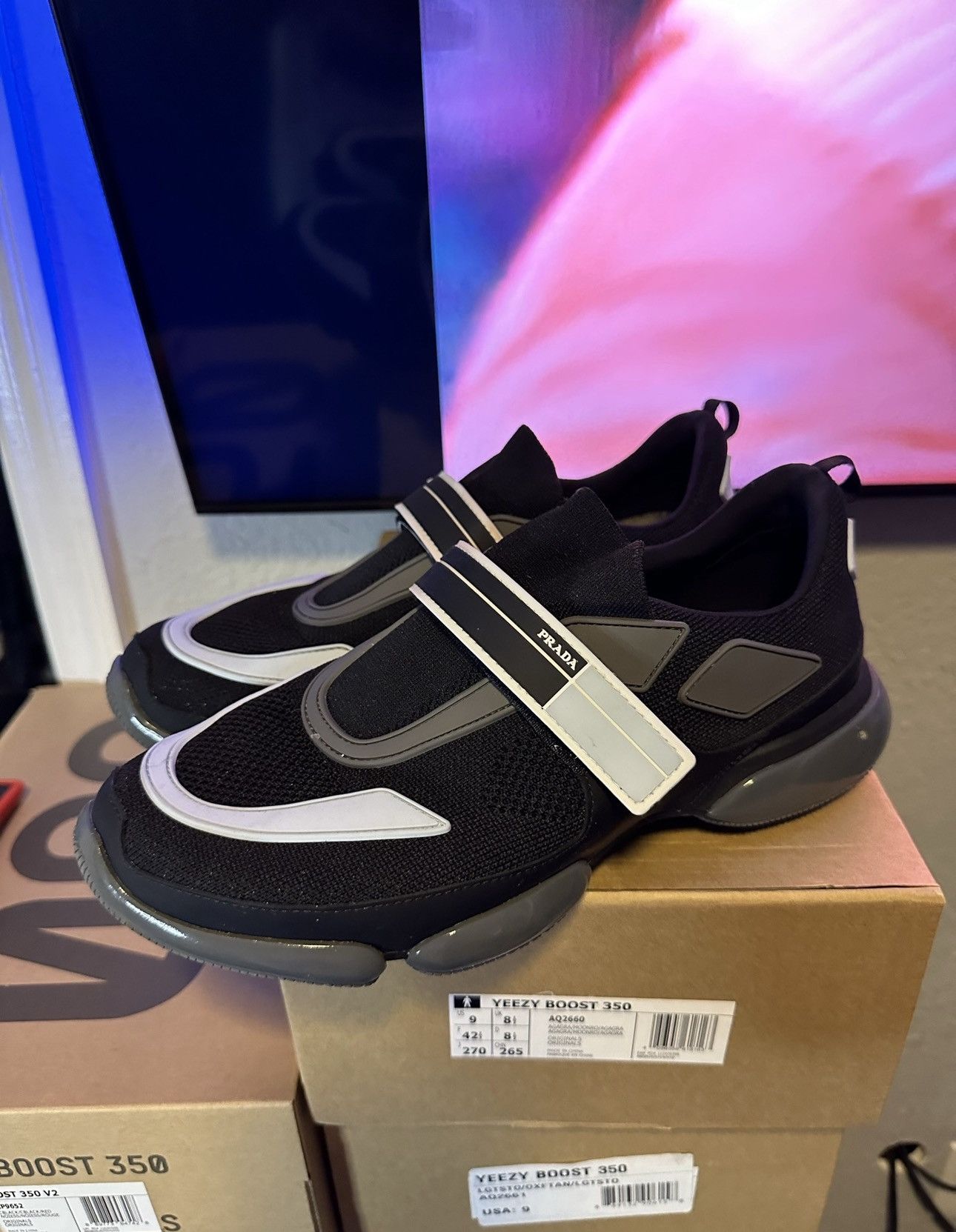 PRADA CLOUDBUST TRAINER