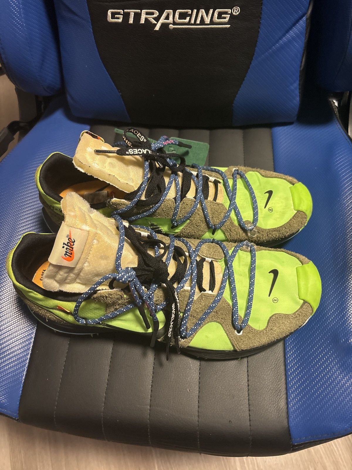 Off-White Off-White x Wmns Air Zoom Terra Kiger 5 'Athlete in Progress Size US 14 / EU 47 - 5 Thumbnail