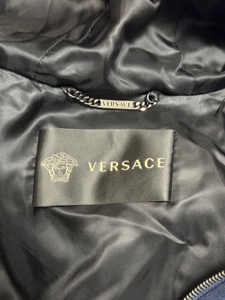Versace Versace Sheepskin hooded jacket coat Size US XL / EU 56 / 4 - 3 Thumbnail