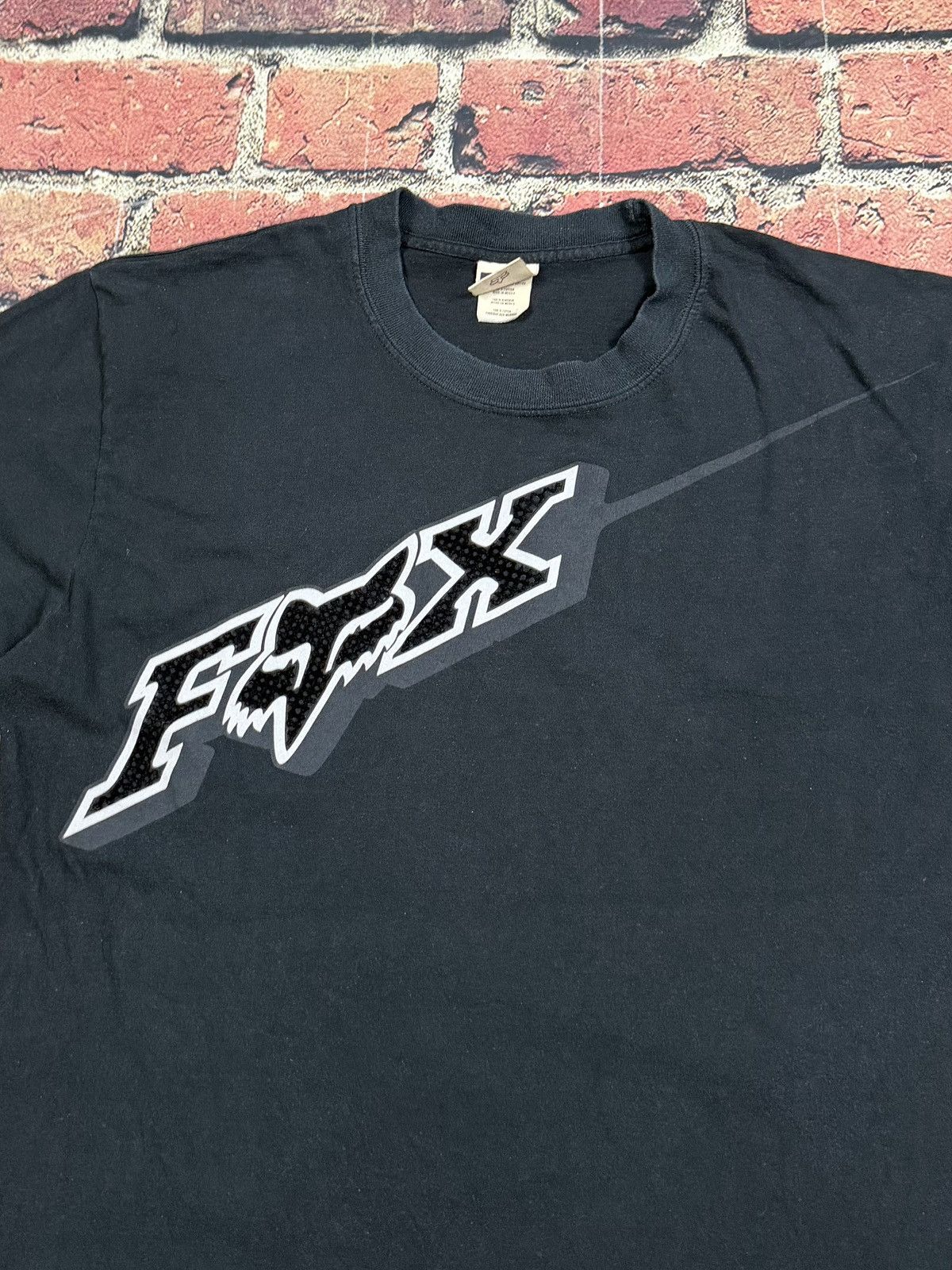 Fox Racing Vintage Y2K Fox Racing Motocross Long Sleeve T Shirt Velour Size US L / EU 52-54 / 3 - 5 Thumbnail