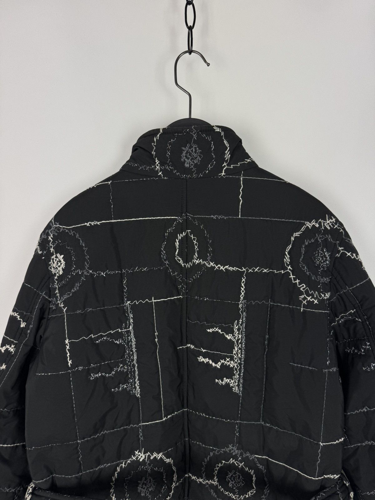 Fay Fay Embroidered Quilted Jacket Size L / US 10 / IT 46 - 13 Thumbnail