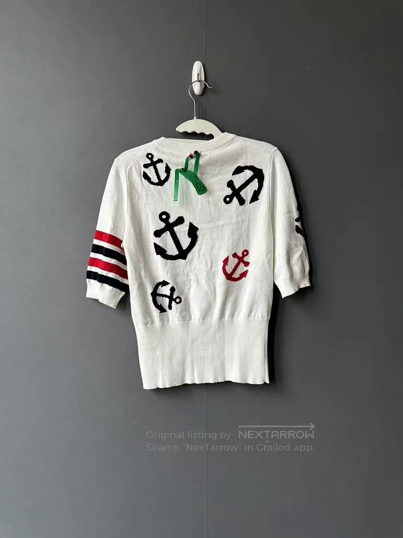 Thom Browne Thom Browne Anchor Knit Short Sleeve Size XS / US 0-2 / IT 36-38 - 2 Thumbnail