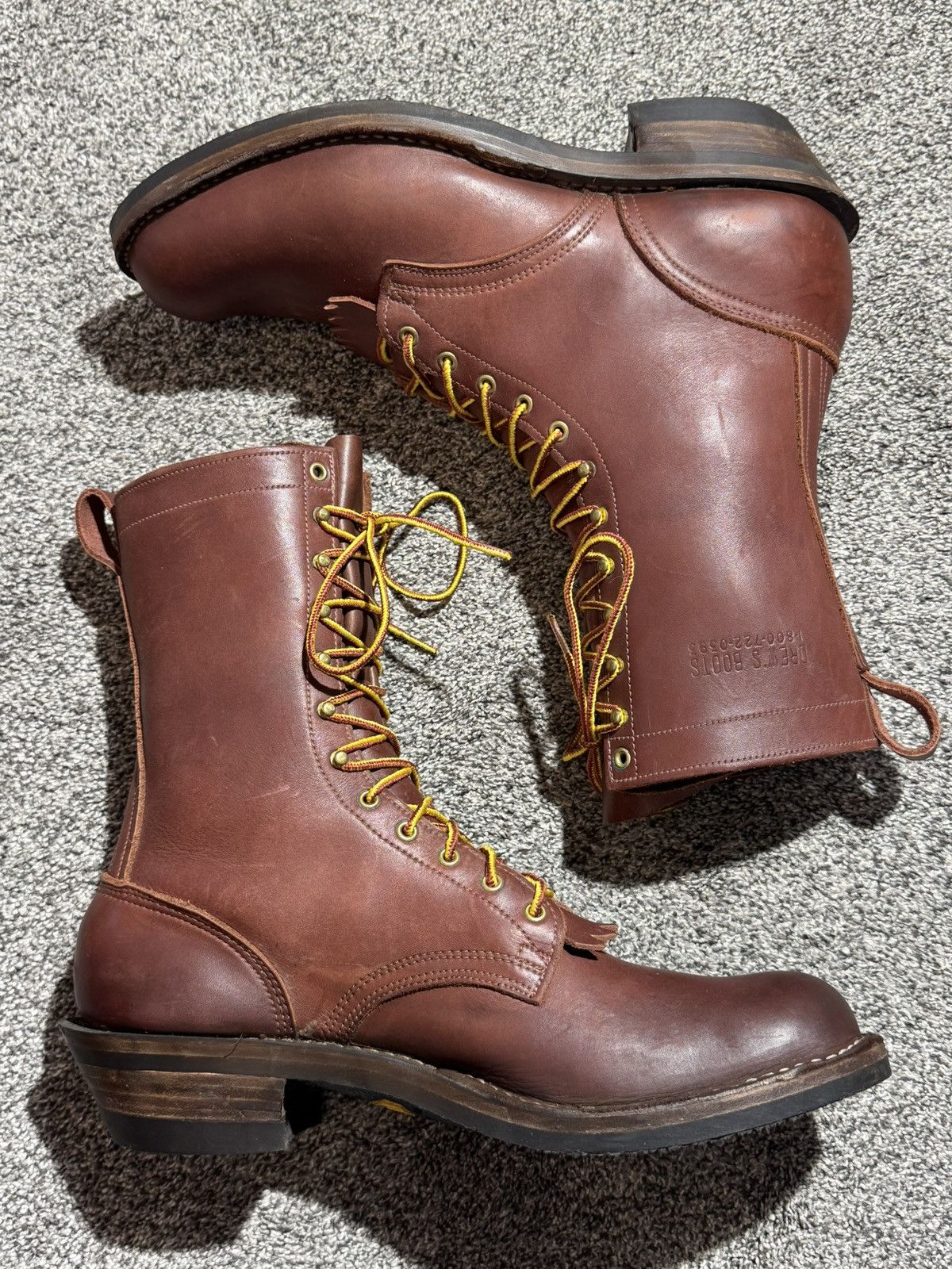 Other Drew’s Boots Men’s Size 15.5 Logger Boots Made In The USA Size US 15 / EU 48 - 11 Thumbnail