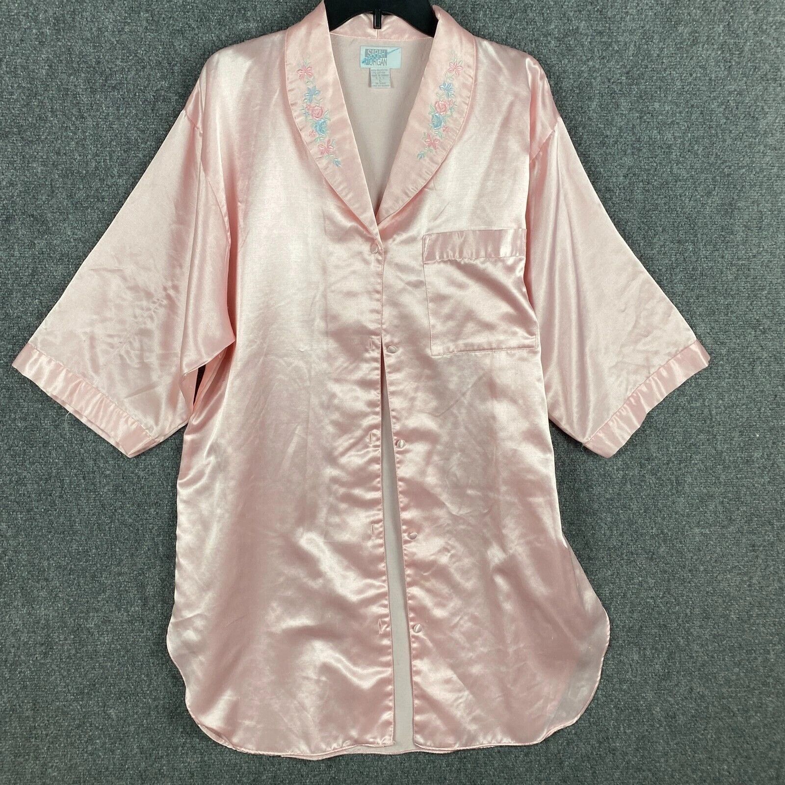 Other Sarah Morgan Sleepwear Top Large Women's Short Sleeve Pink L Size L / US 10 / IT 46 - 1 Thumbnail