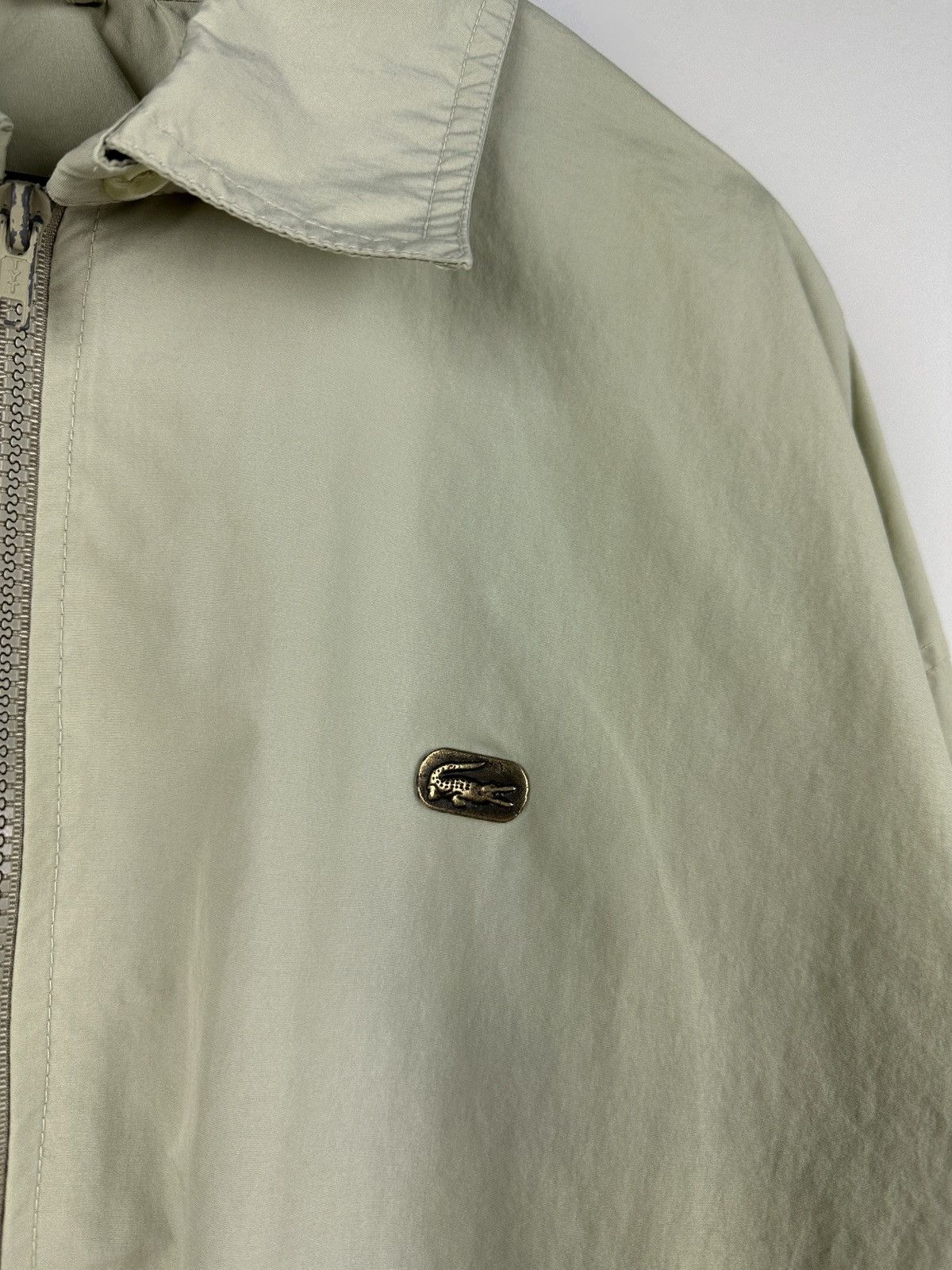Lacoste × Vintage Vintage Y2K Lacoste Baggy Track Jacket Nylon Size US XL / EU 56 / 4 - 9 Thumbnail