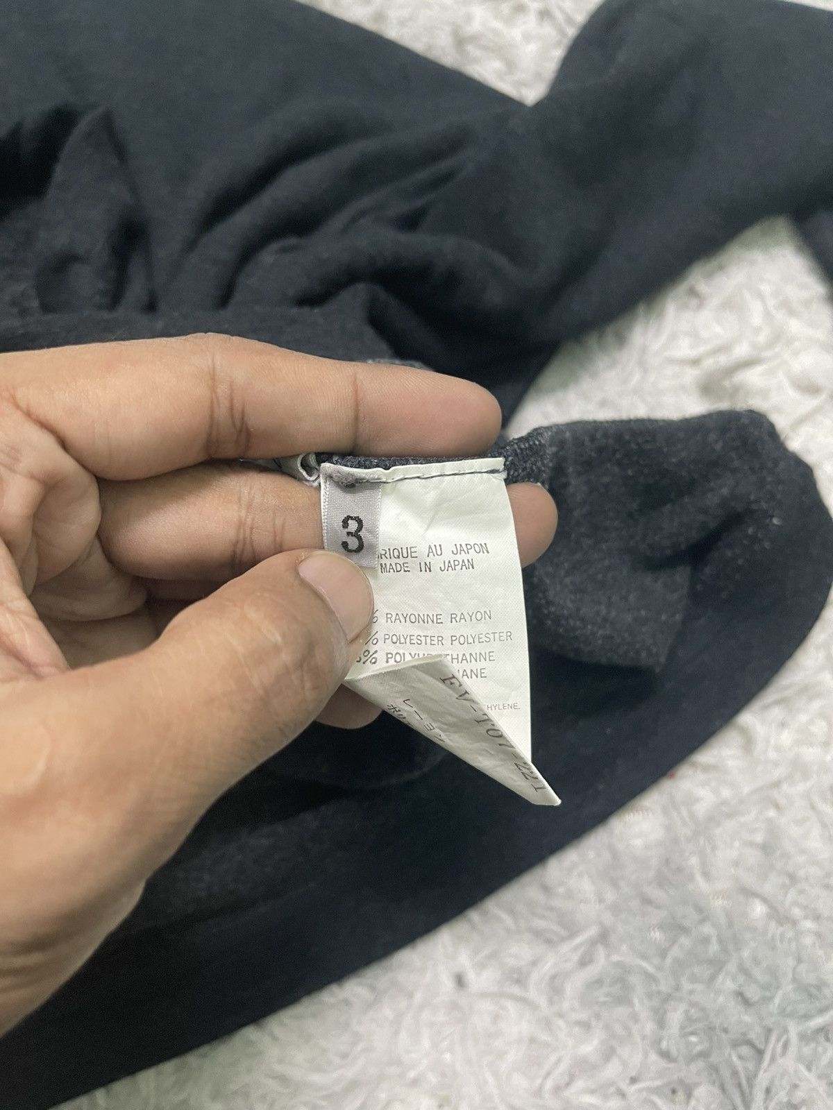 Yohji Yamamoto 90s YOHJI YAMAMOTO ASYMMETRICAL LONG SLEEVE TURTLENECK Size US M / EU 48-50 / 2 - 10 Thumbnail