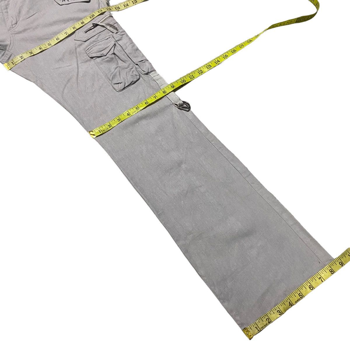 Tornado Mart Tornado Mart Linen Cargo Pants Size 28" / US 6 / IT 42 - 22 Thumbnail