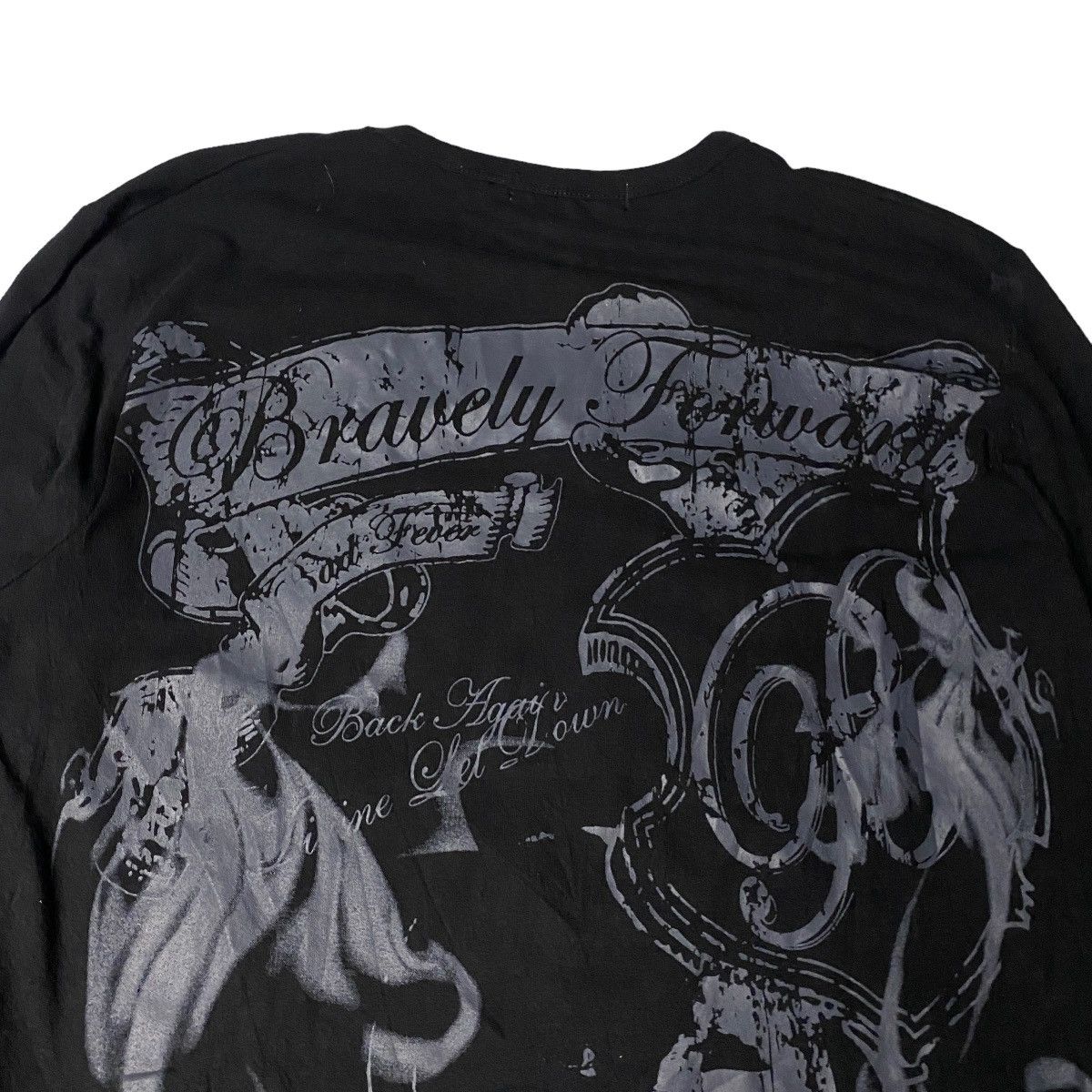 If Six Was Nine 2000's Primal Point Skull Poem Tattoo Longsleeve Size US S / EU 44-46 / 1 - 3 Thumbnail