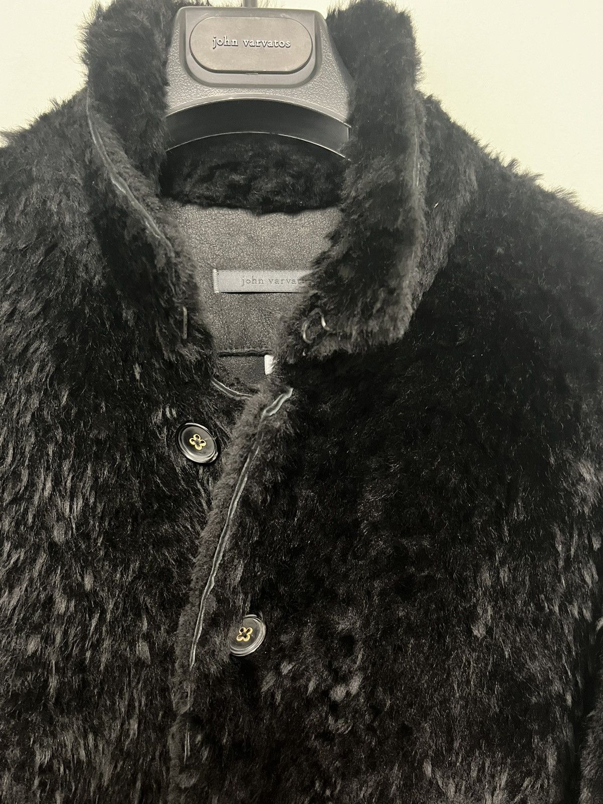 John Varvatos Shaggy Shearling Coat. 48 Size US M / EU 48-50 / 2 - 13 Thumbnail
