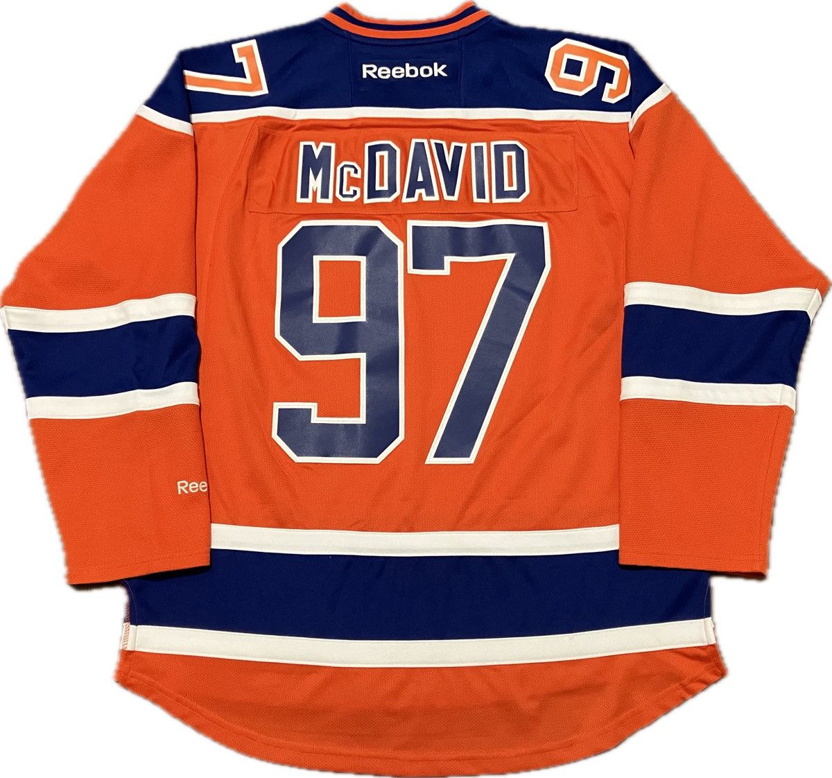 Reebok Edmonton Oilers McDavid Reebok NHL Hockey Jersey Size L Size US L / EU 52-54 / 3 - 4 Thumbnail