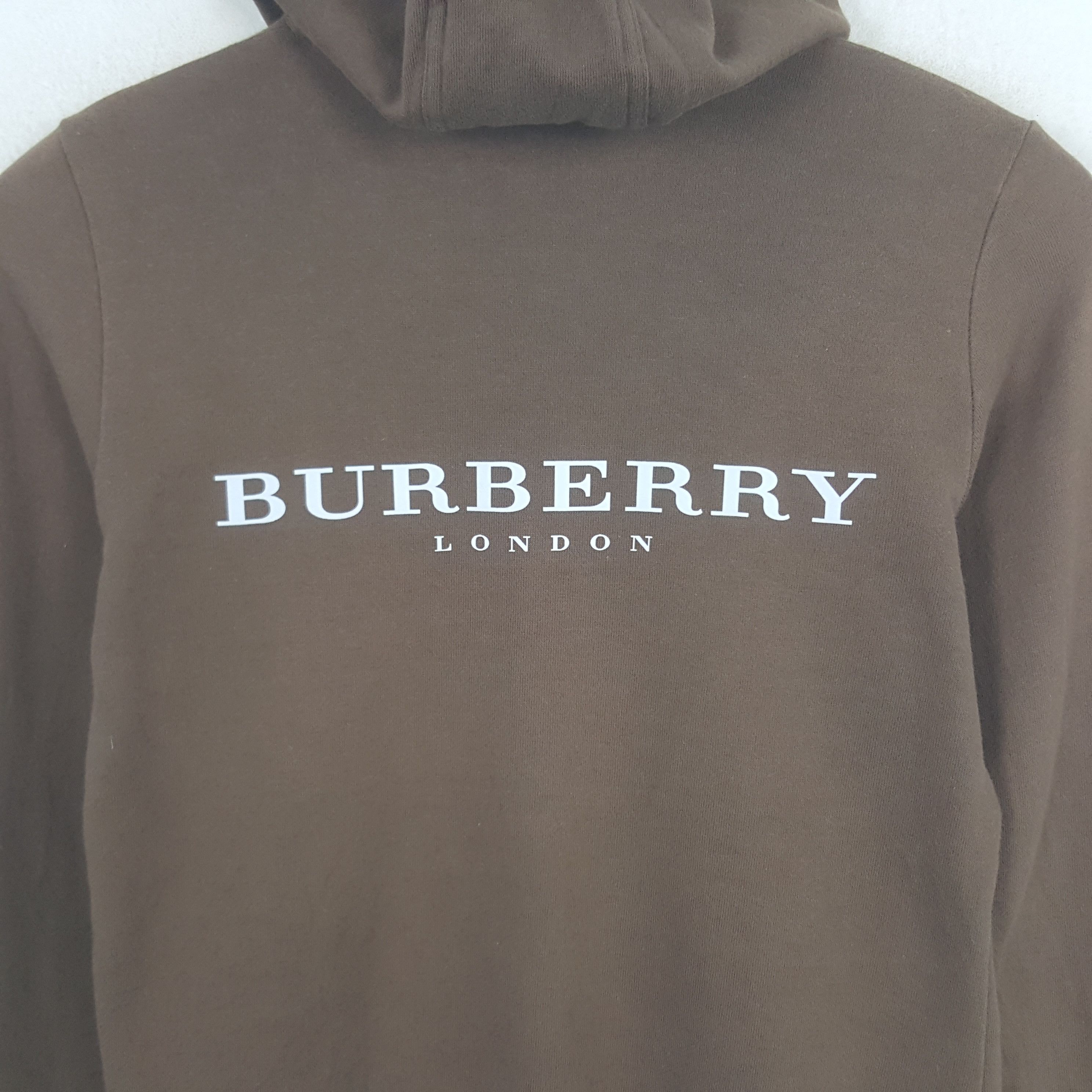 Burberry Vintage Burberry Blue Label Custom SpellOut Jacket Hoodie Size XS / US 0-2 / IT 36-38 - 2 Thumbnail
