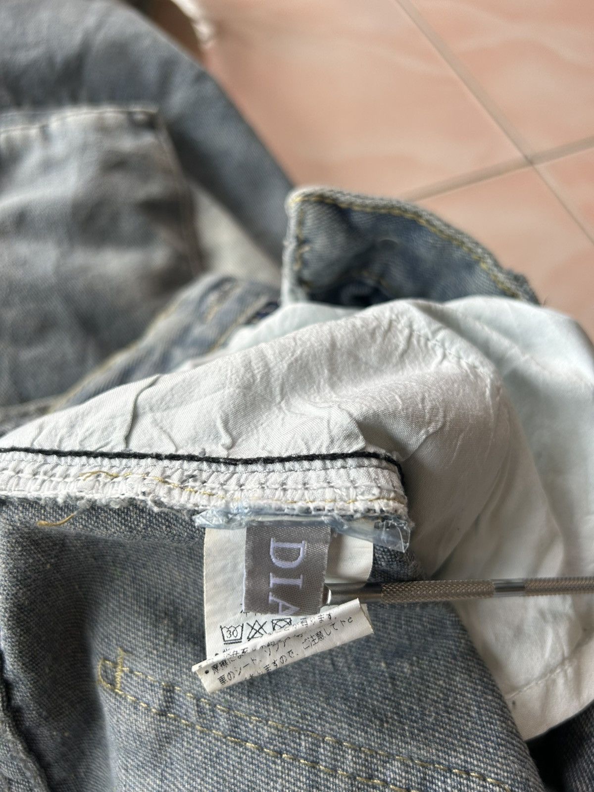 Seditionaries Diavel Multi Pockets Baggy Denim Size 24" / US 00 / IT 34 - 9 Thumbnail