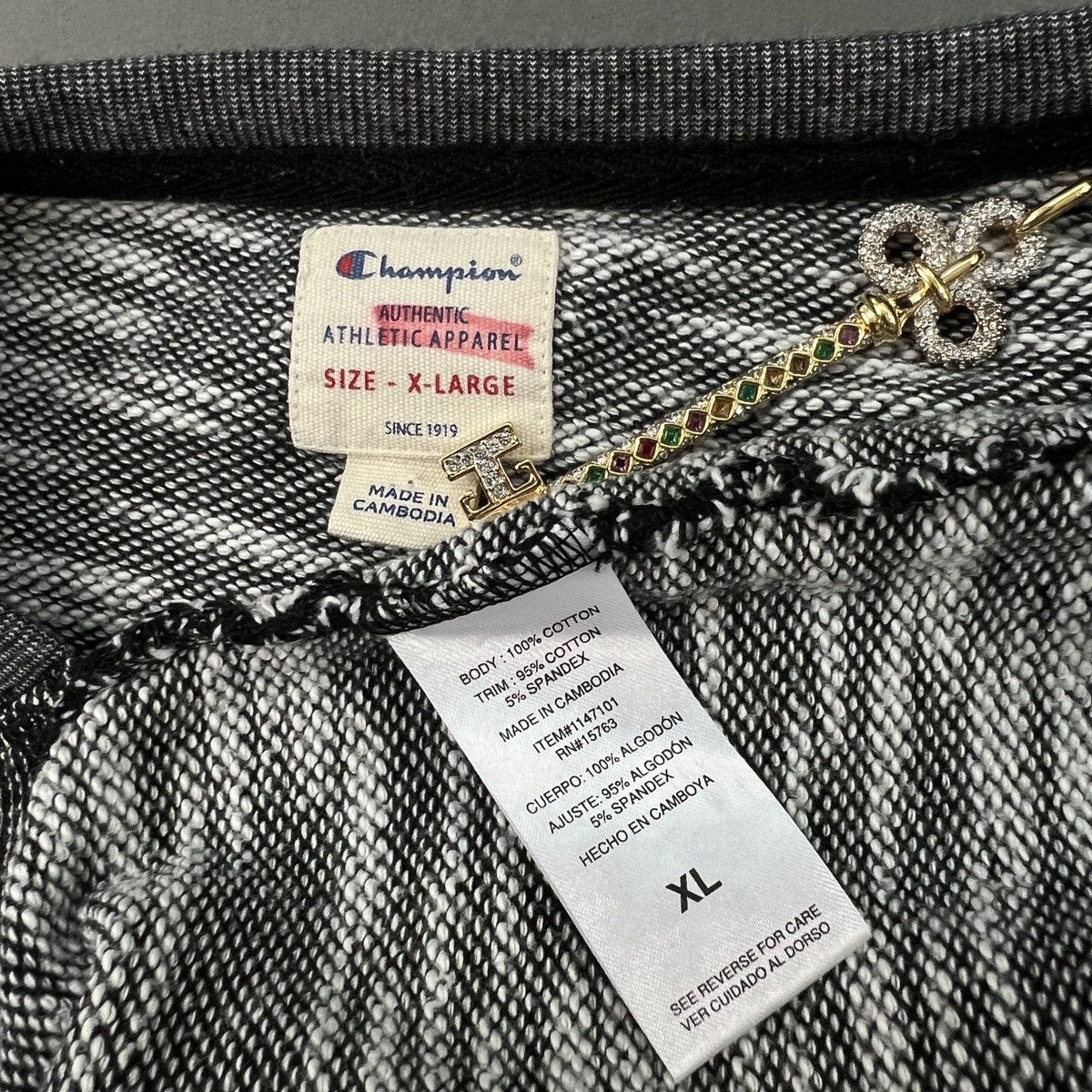 Other Y2K Champion Raglan Terrycloth Sweatshirt Size US XL / EU 56 / 4 - 6 Thumbnail