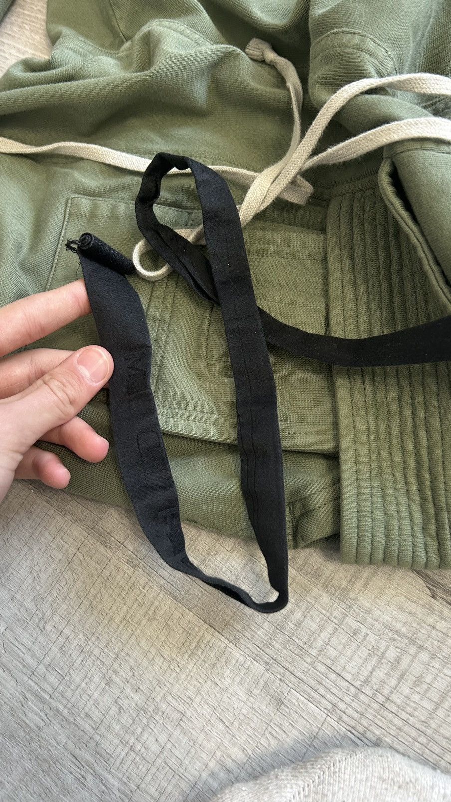 Rick Owens Rick owens green creatch cargo sweatpants Size US 29 - 6 Thumbnail
