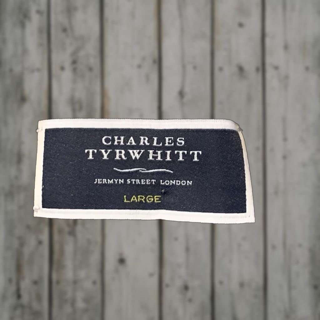 Charles Tyrwhitt Charles Tyrwhitt Sweater Vest Mens Large Navy Blue Merino Wool Lightweight Size US L / EU 52-54 / 3 - 1 Thumbnail