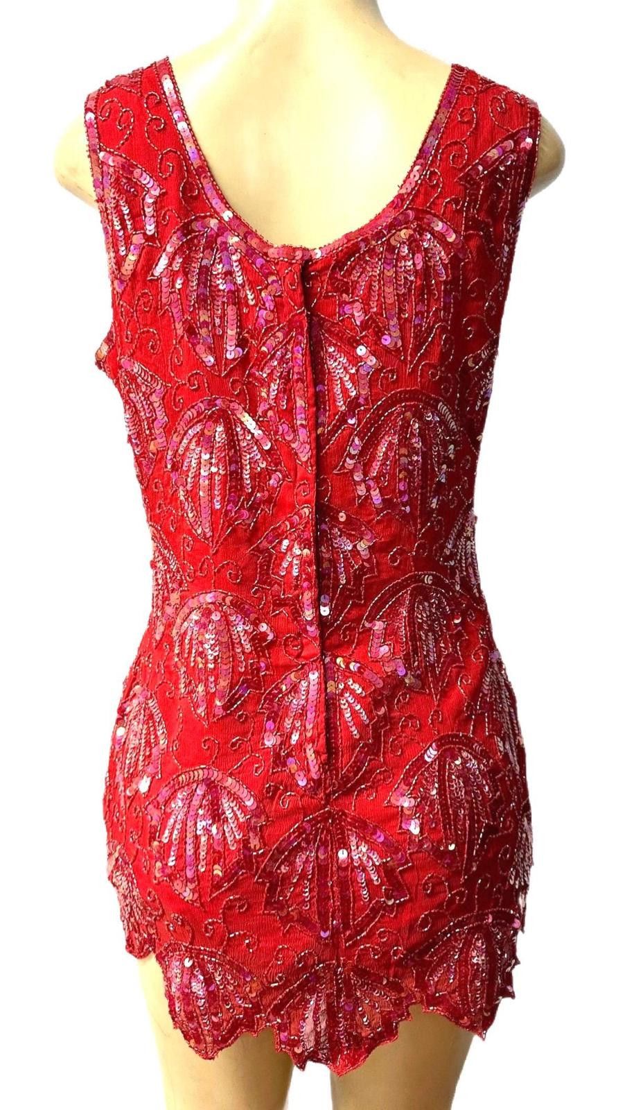 Other Sequin Top Red size 12 Size XL / US 12-14 / IT 48-50 - 2 Thumbnail