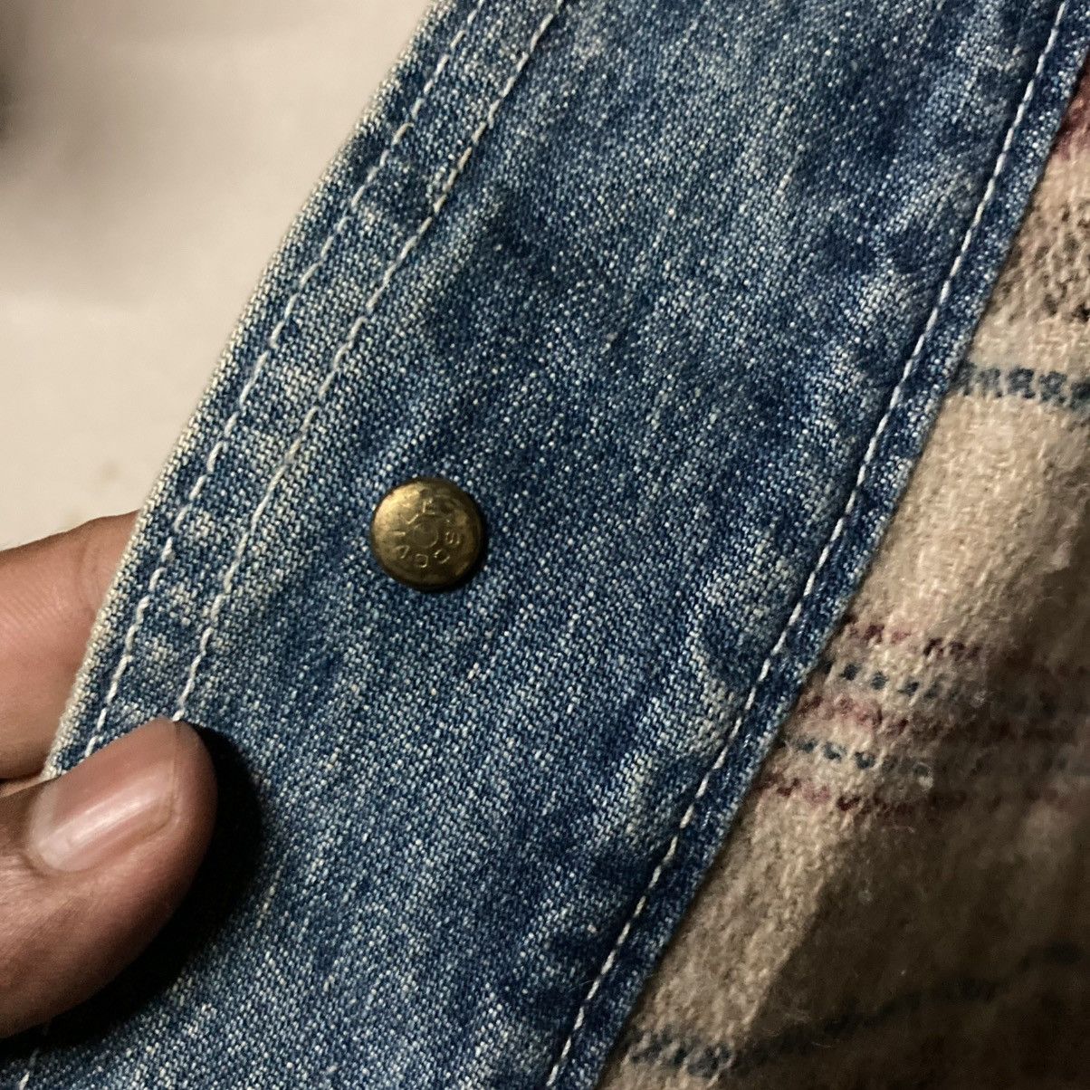 Designer × Japanese Brand × Vintage Big John Workwear Jacket Size US M / EU 48-50 / 2 - 13 Thumbnail