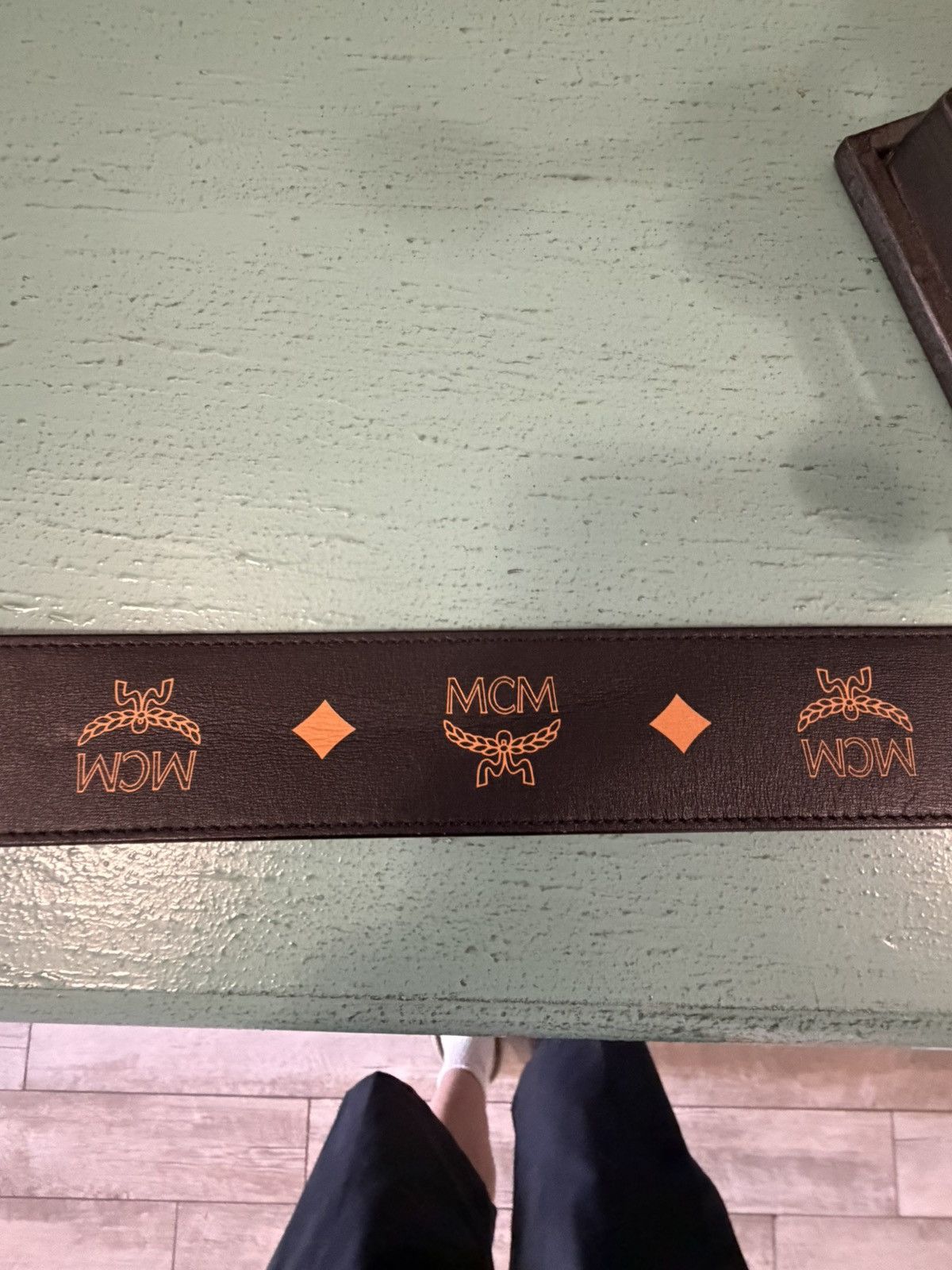 MCM Reversible MCM leather belt Size 32 - 5 Thumbnail