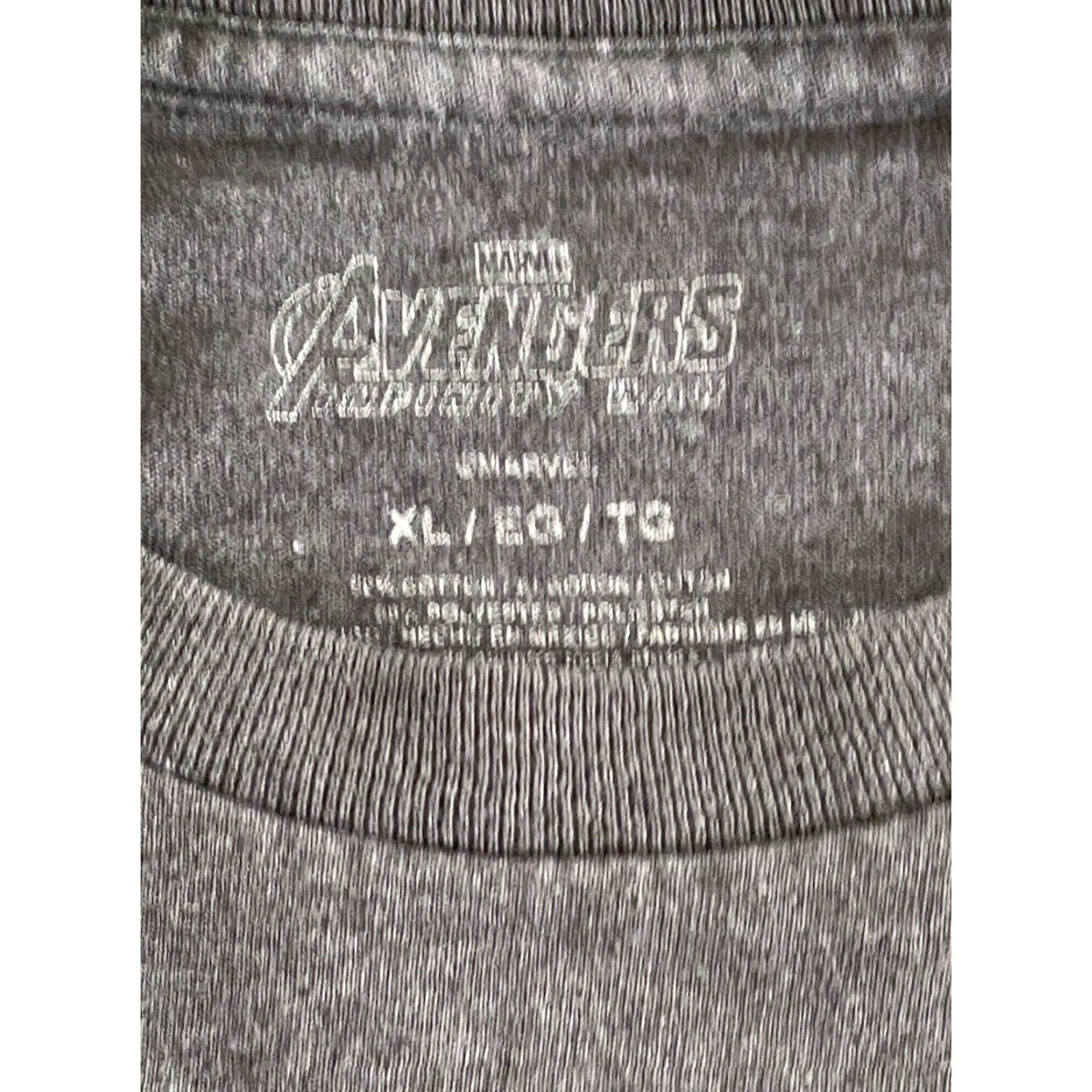 Vintage Marvel Avengers Infinity War Character Graphic Gray T-Shirt Size XL Men Short Sleeve Cotton Blend Graphic Tee Marvel Shirt Size US XL / EU 56 / 4 - 3 Thumbnail