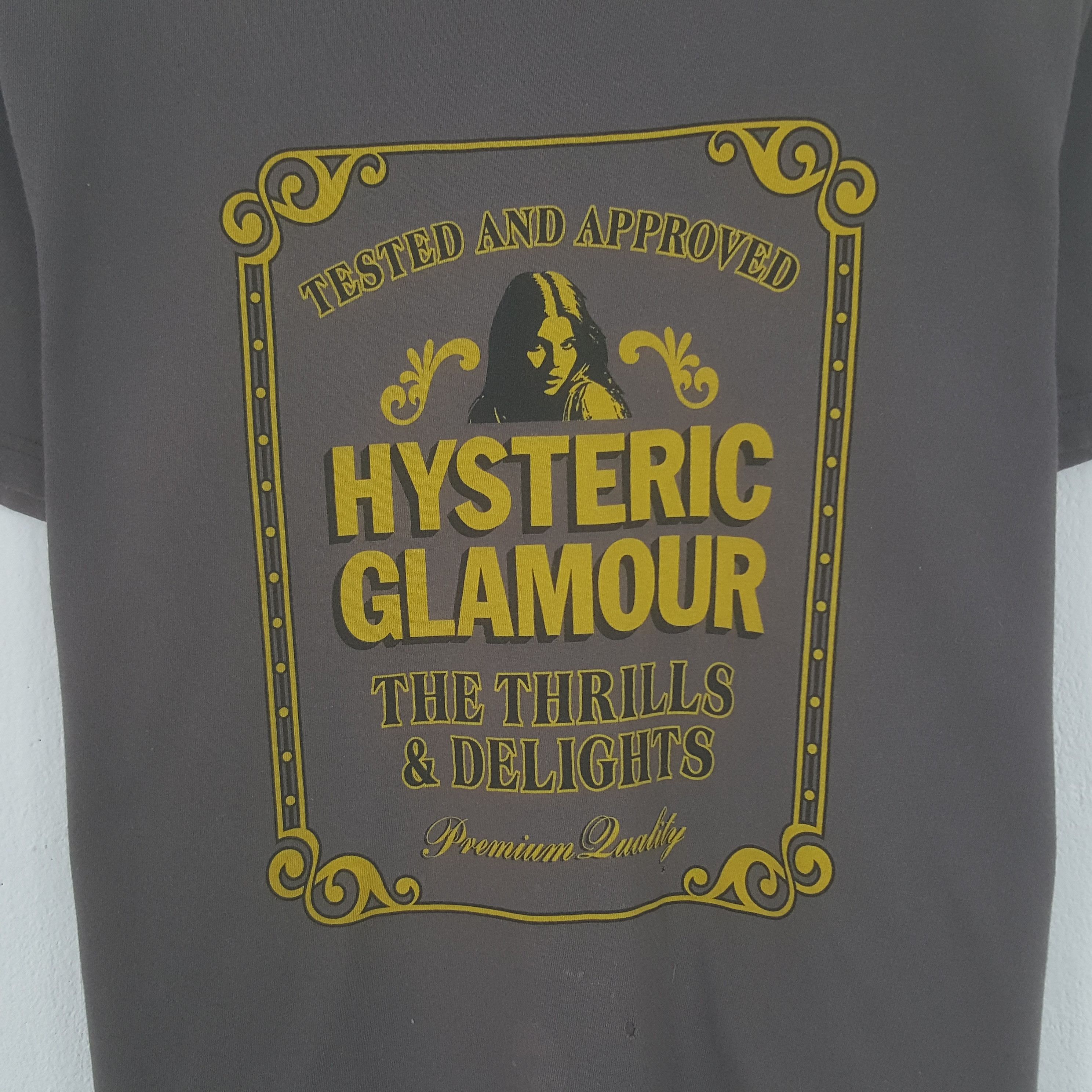 Hysteric Glamour × Japanese Brand × Vintage Vintage Hysteric Glamour Poster Design Tshirt Size US M / EU 48-50 / 2 - 2 Thumbnail