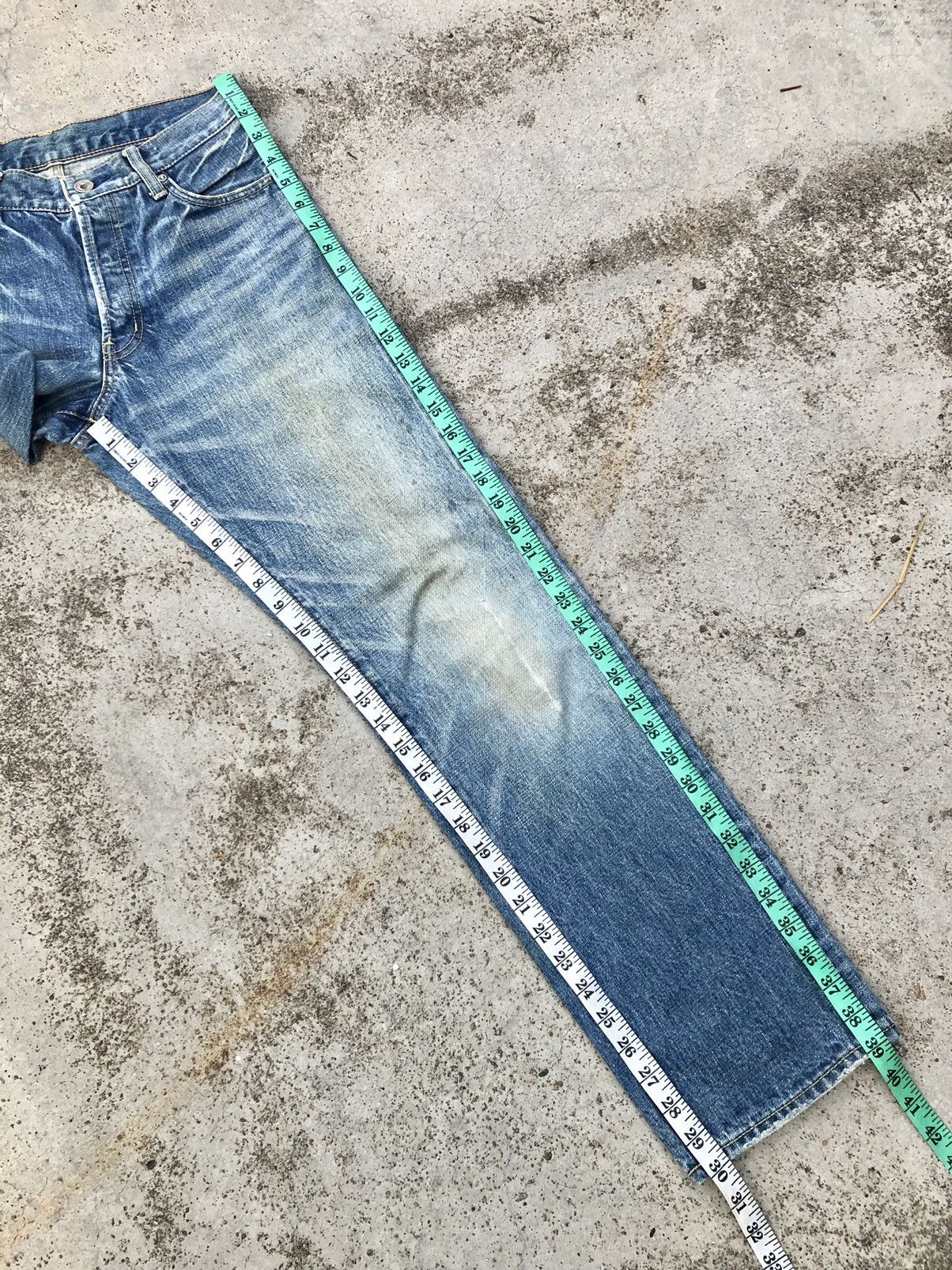Japanese Brand × Journal Standard SELVEDGE WASHED BLUE DENIM Size US 28 / EU 44 - 9 Thumbnail