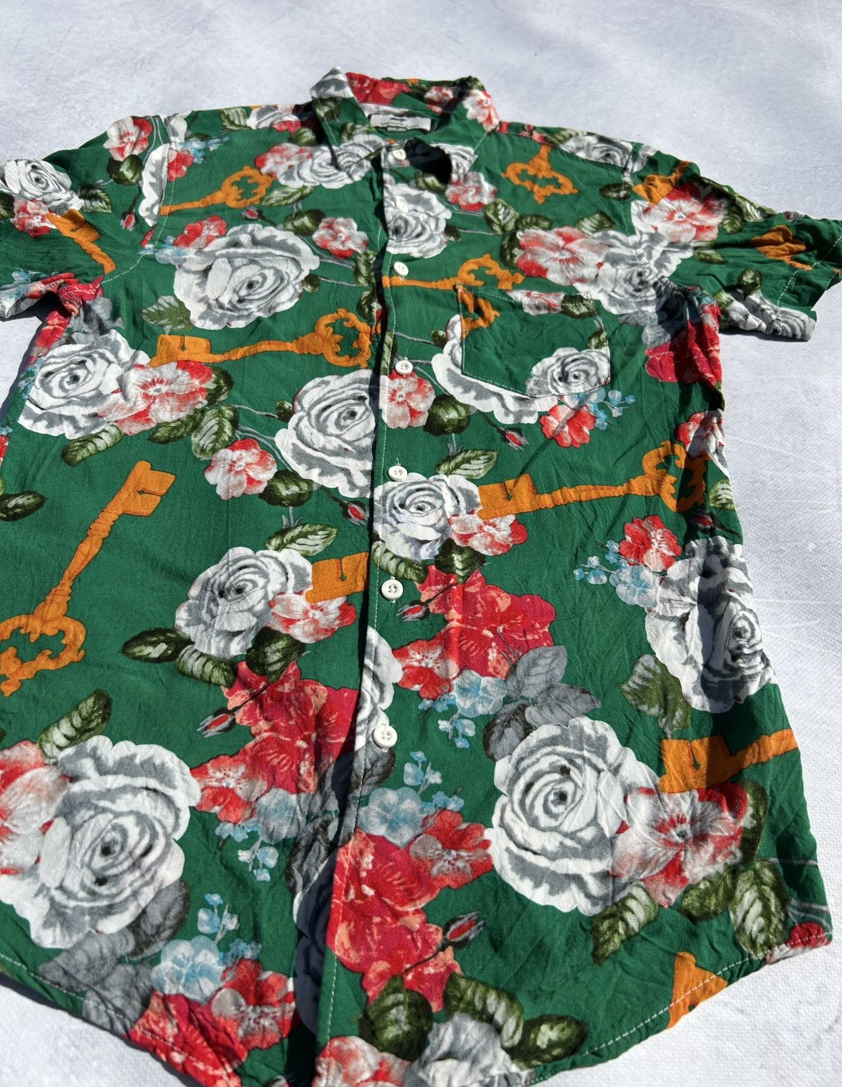 Other Maison Noir Festival Short Sleeve Shirt Floral Size S Size US S / EU 44-46 / 1 - 5 Thumbnail