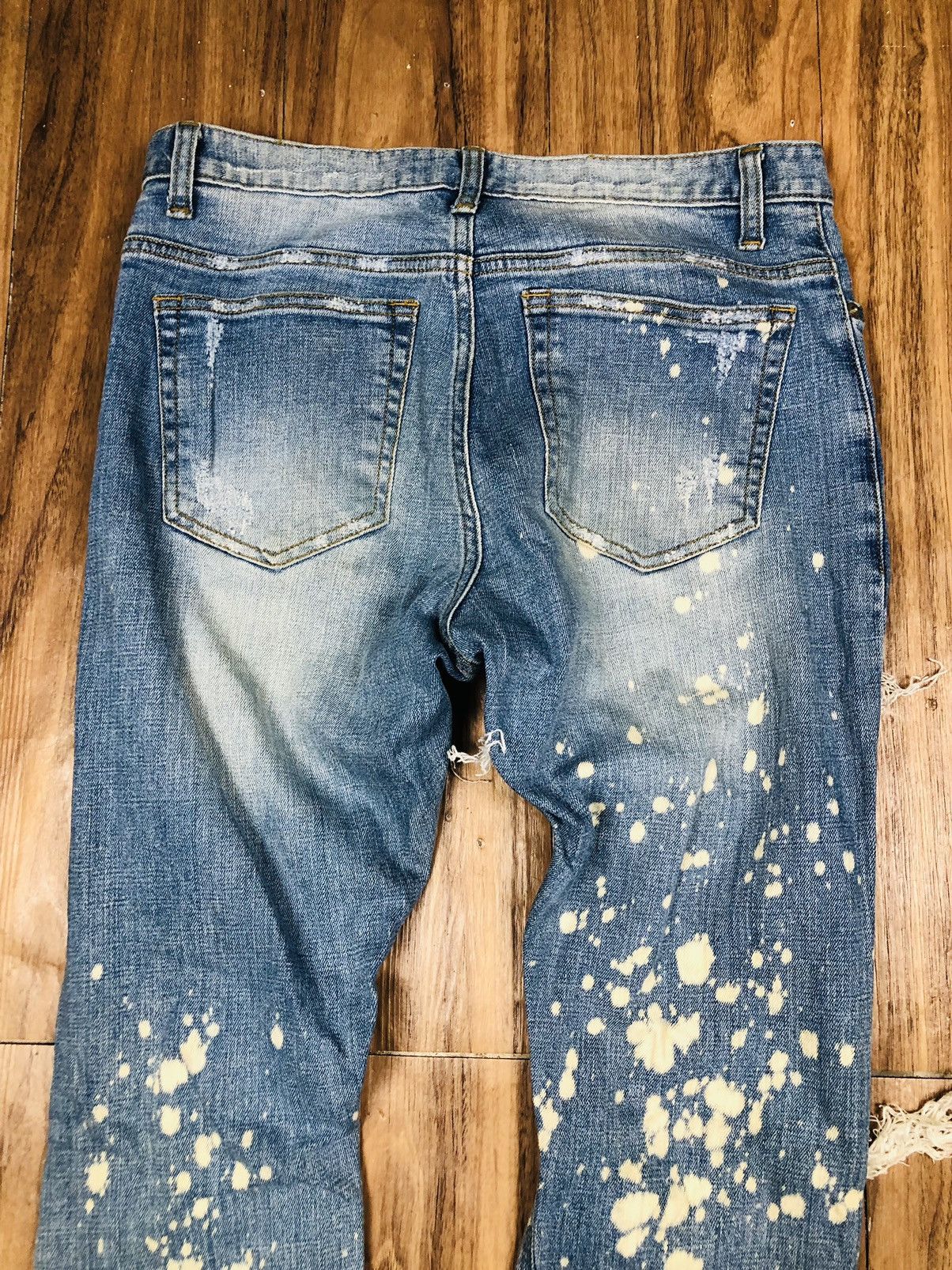 Japanese Brand Toro New Collection Skinny Jeans (34) Size US 30 / EU 46 - 15 Thumbnail