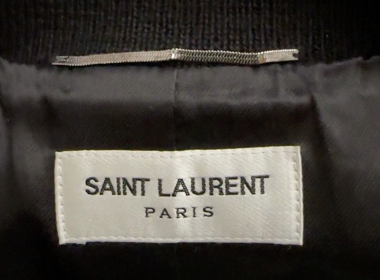 Saint Laurent Paris Saint Laurent Teddy baseball jacket2412-Nextarrow Size US M / EU 48-50 / 2 - 7 Thumbnail