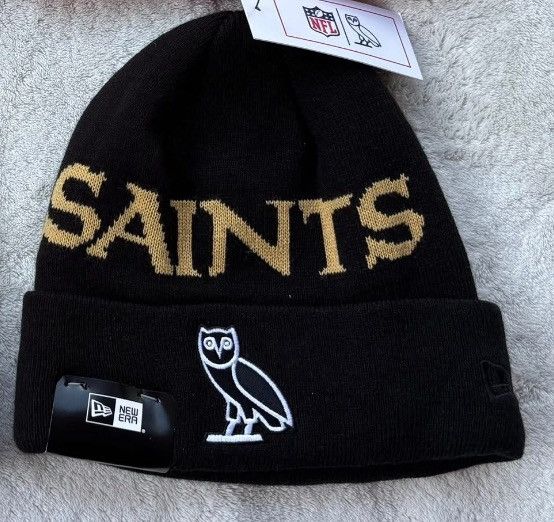 October's Very Own OVO x NFL New Orleans Saints x New Era Beanie Size ONE SIZE - 2 Thumbnail