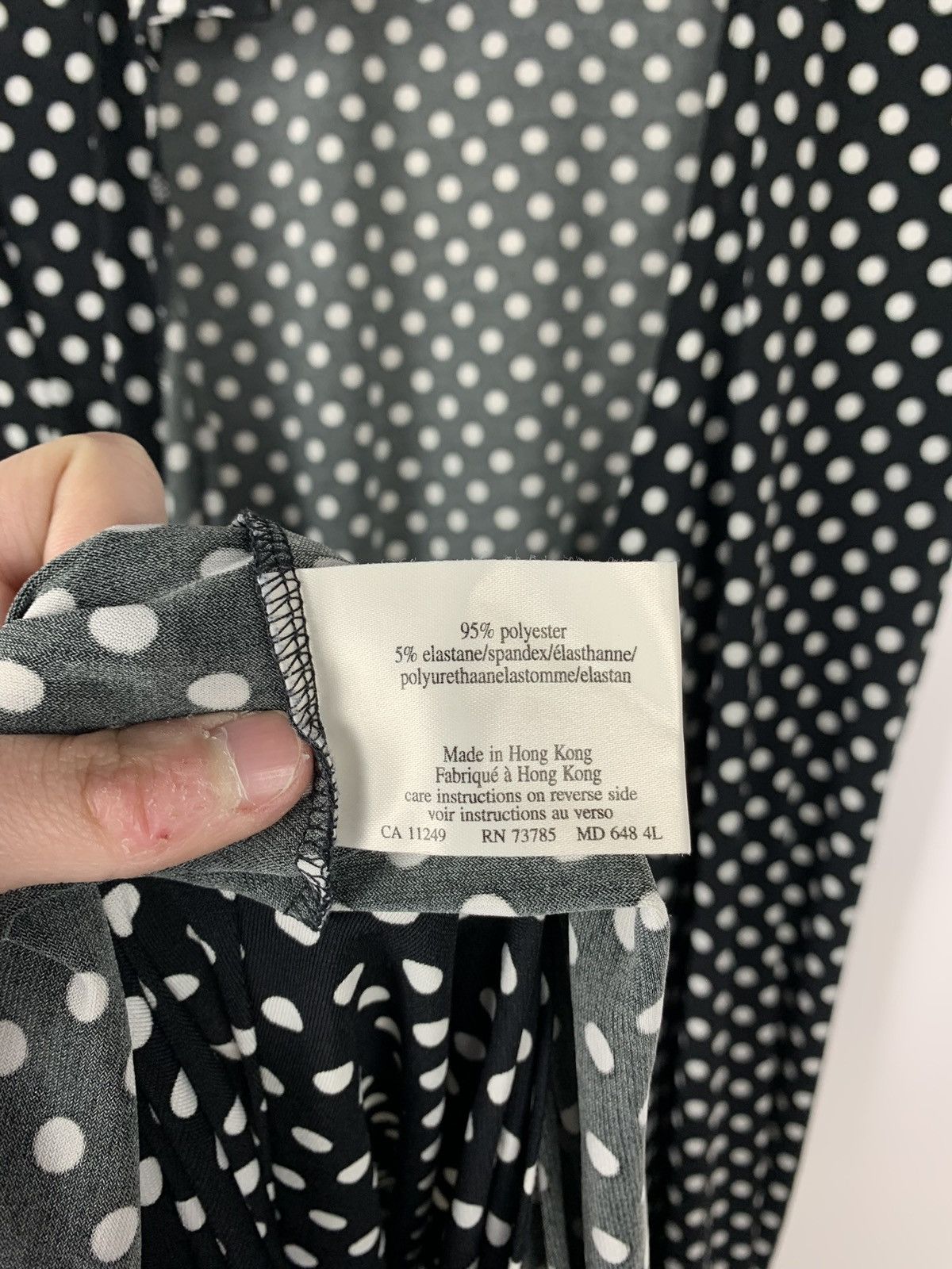 Laura Ashley Laura Ashley Polka Dot Maxi Dress Top Belted Women's Size M Size M / US 6-8 / IT 42-44 - 16 Thumbnail