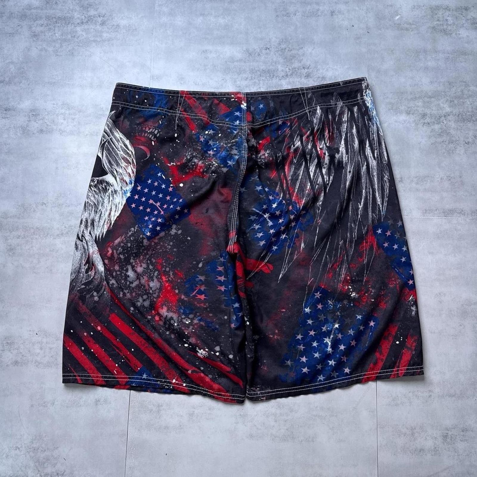 Other Y2K MMA Elite 00s Grunge Board Shorts Size US 36 / EU 52 - 2 Thumbnail