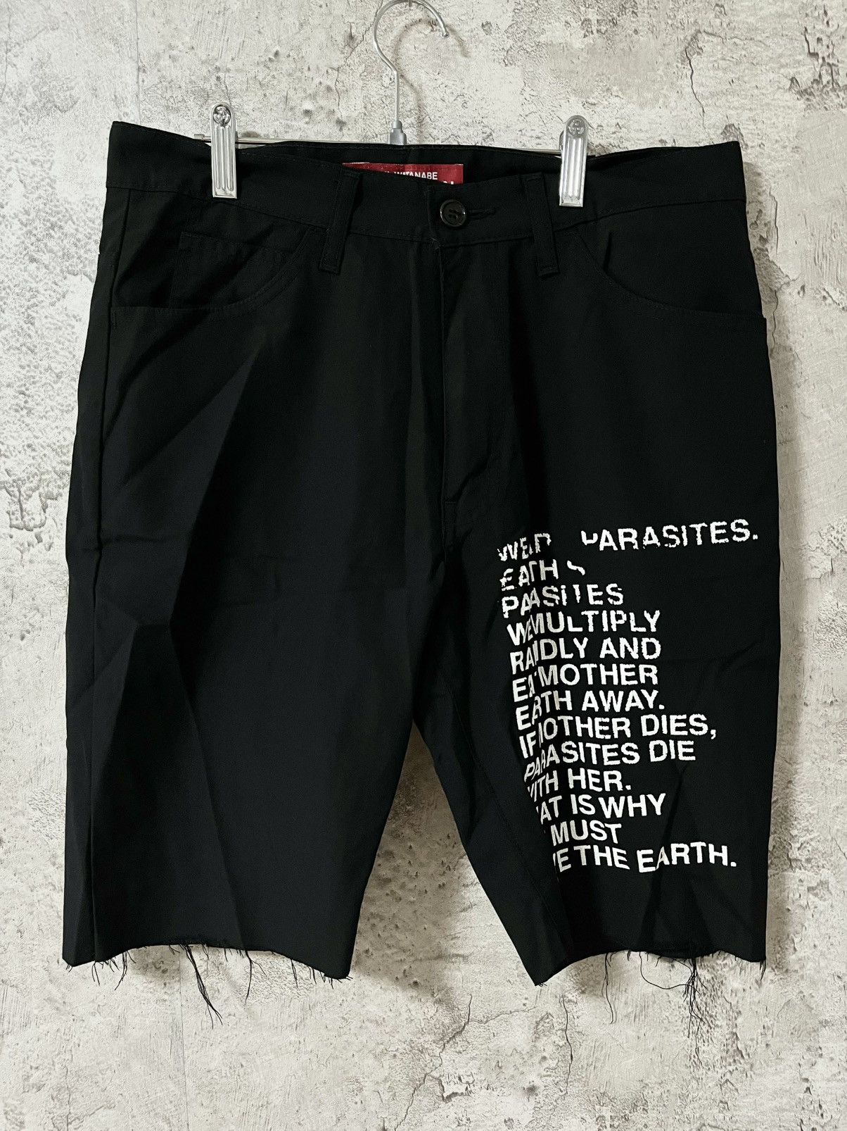 Junya Watanabe Junya watanabe x Levi’s Text Shorts Size US 32 / EU 48 - 1 Thumbnail