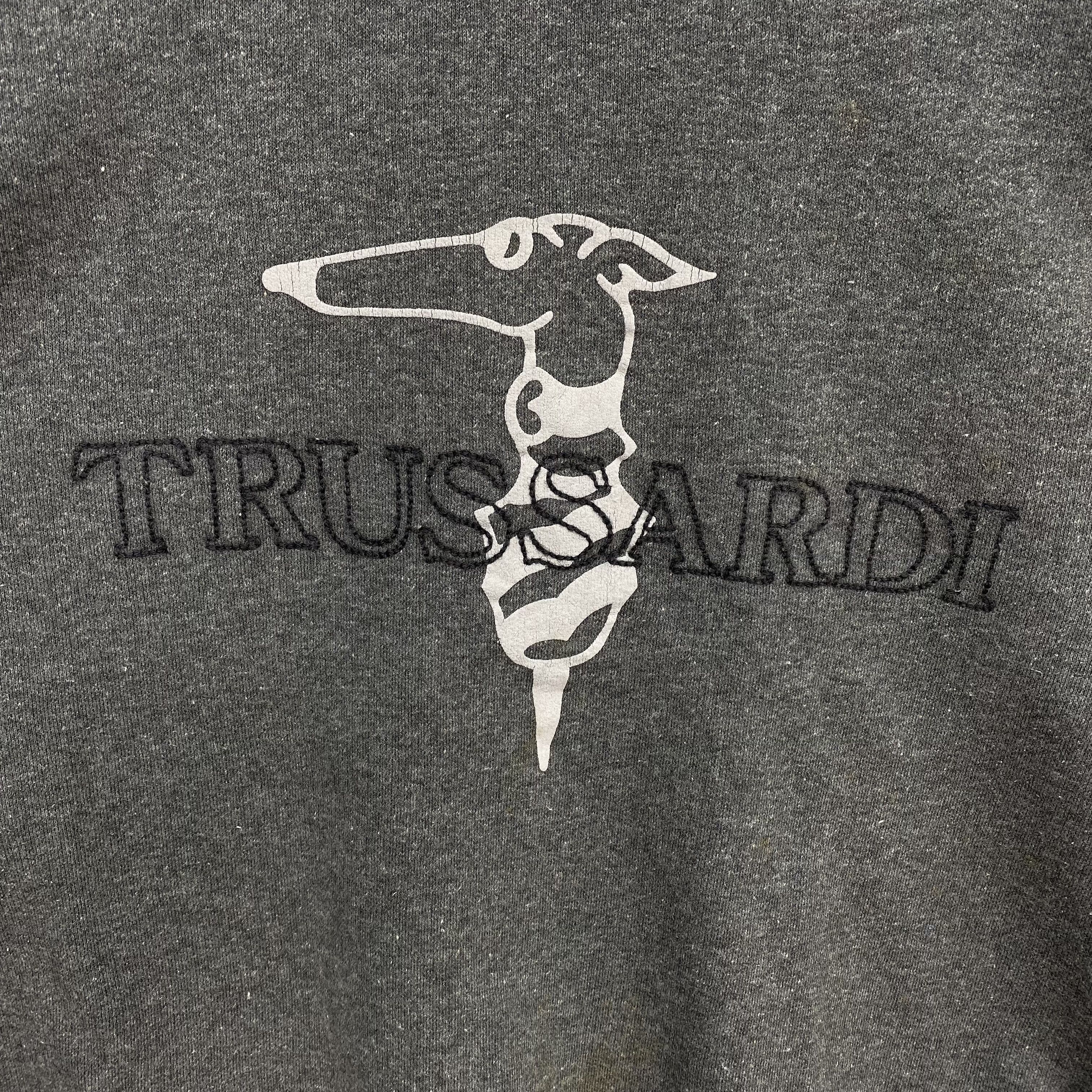 Trussardi Vintage 90s Trussardi Italian Pullover Retro Sweatshirt Size US M / EU 48-50 / 2 - 3 Thumbnail