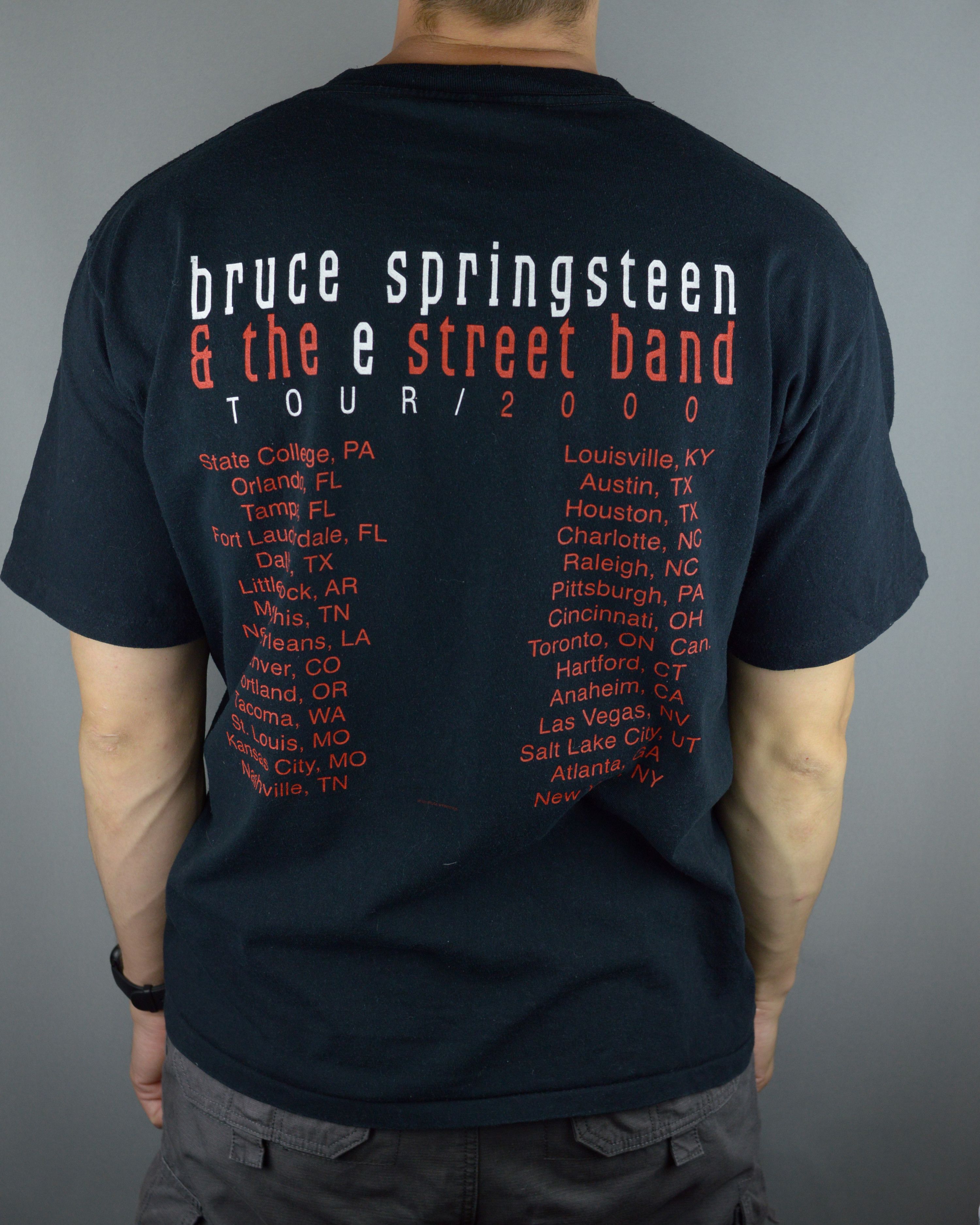 Vintage Vintage Bruce Springsteen and The E Street Band 2000 t shirt Size US L / EU 52-54 / 3 - 2 Thumbnail